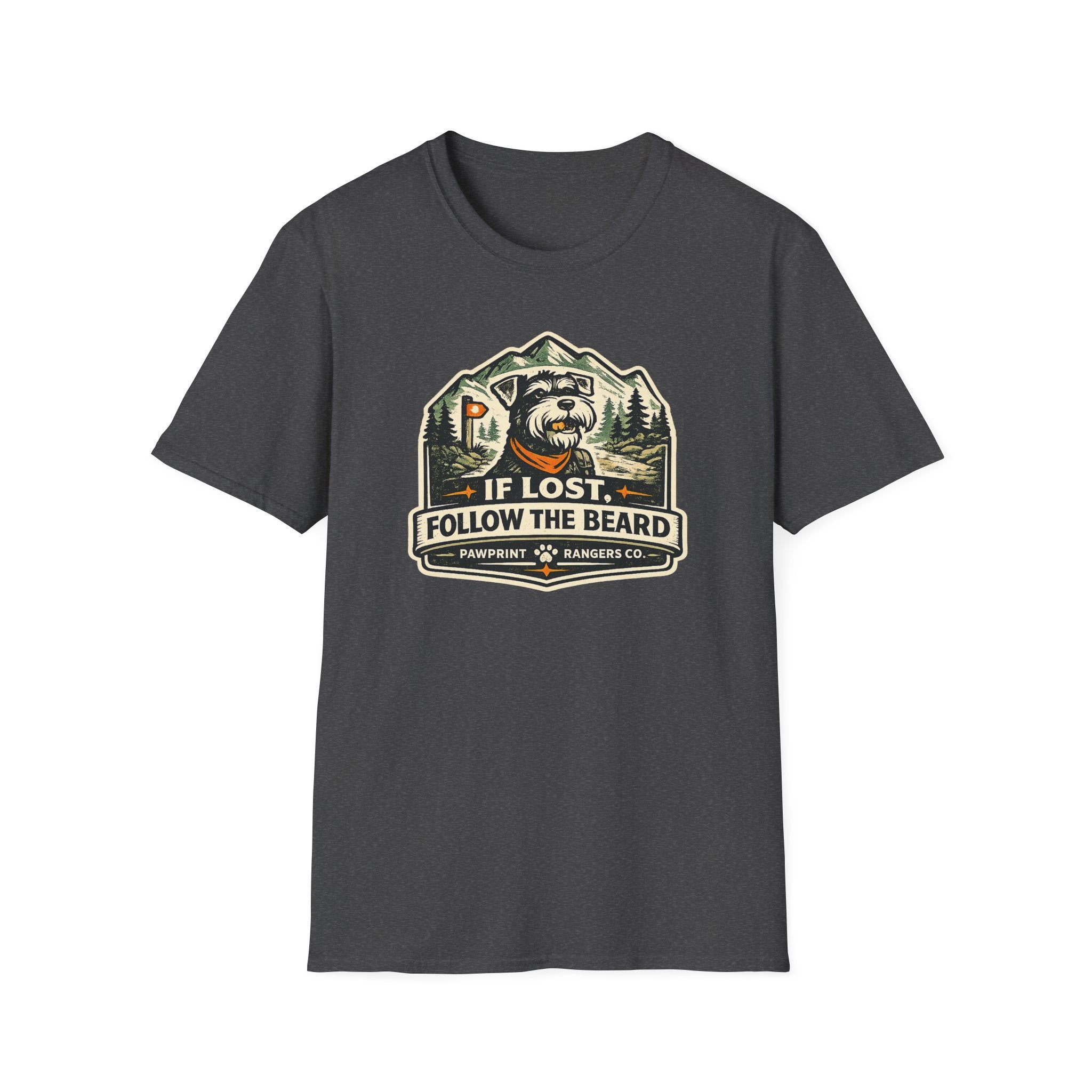 If Lost Follow The Beard T-Shirt