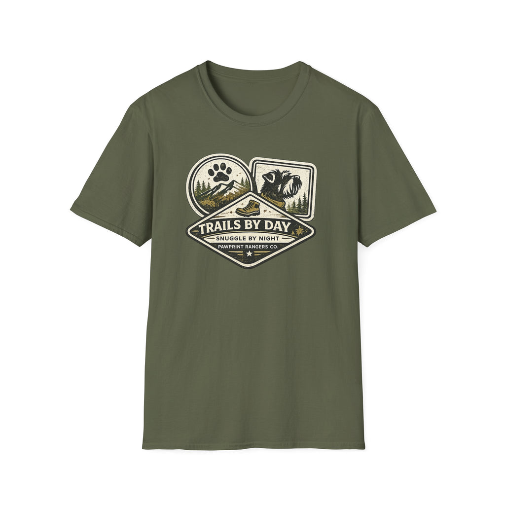 Trails By Day Snuggle By Night T-Shirt
