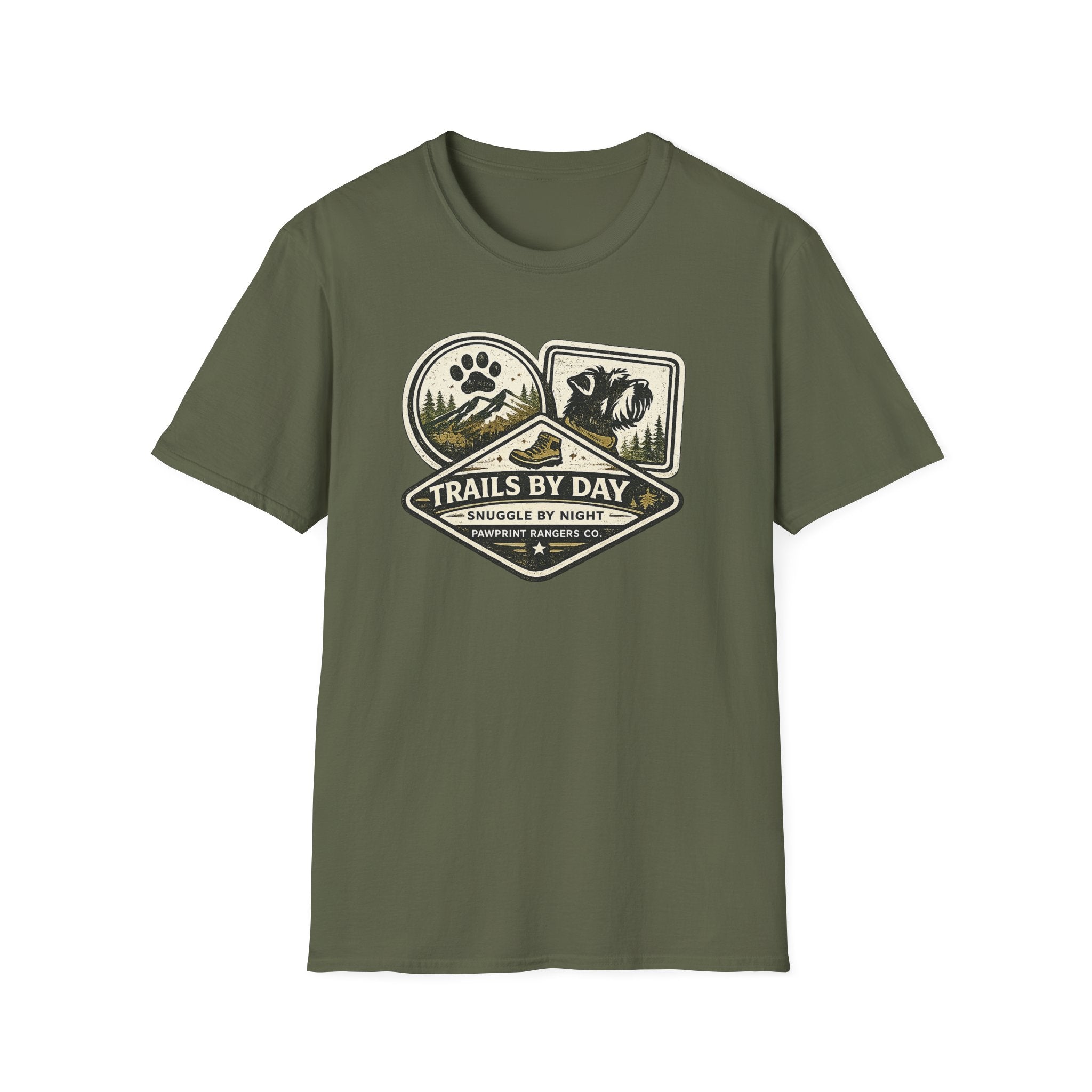 Trails By Day Snuggle By Night T-Shirt