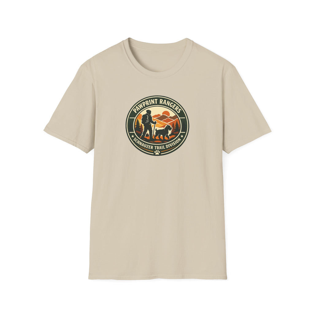 Pawprint Rangers Schnauzer Trail Division T-Shirt