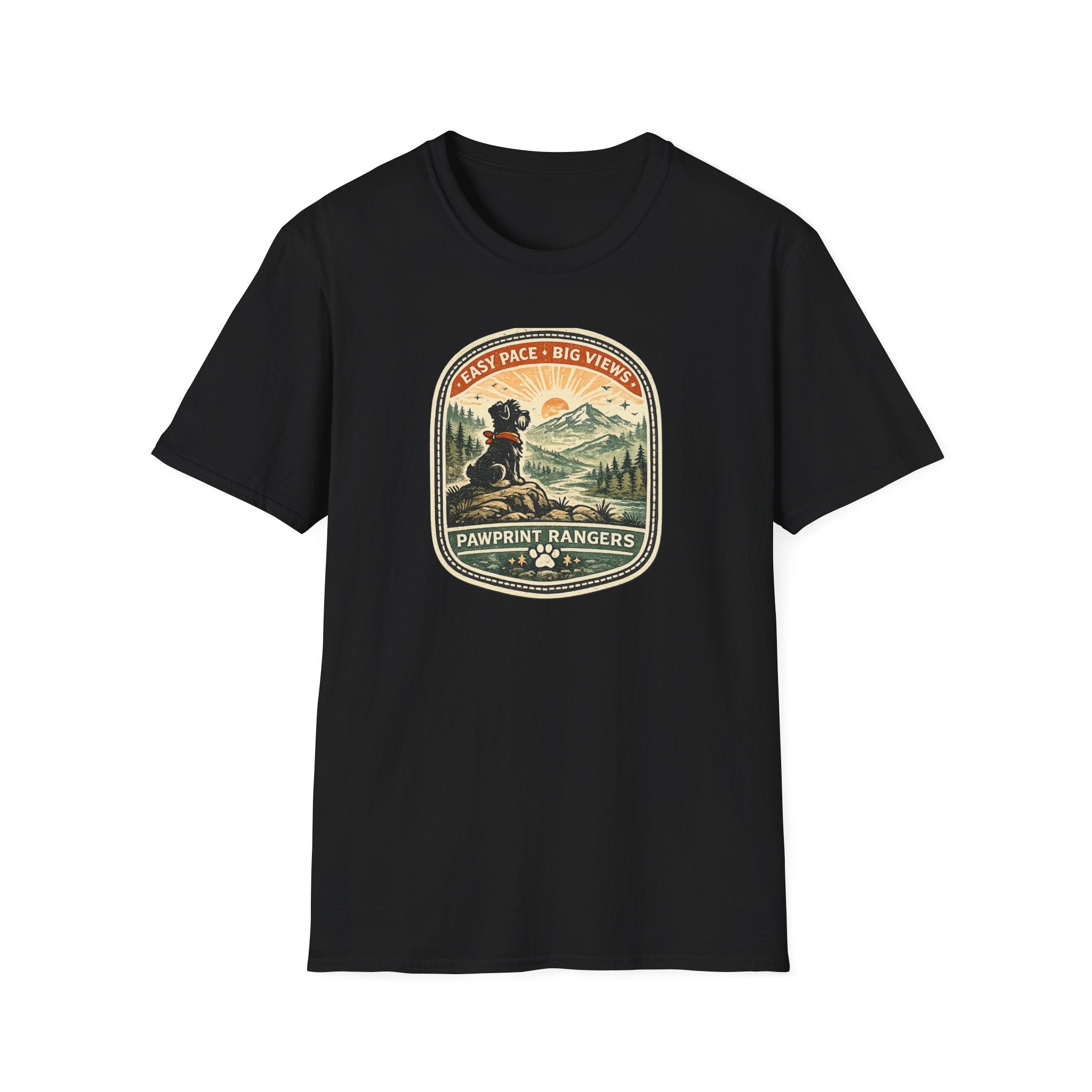 Easy Pace Big Views Pawprint Rangers T-Shirt