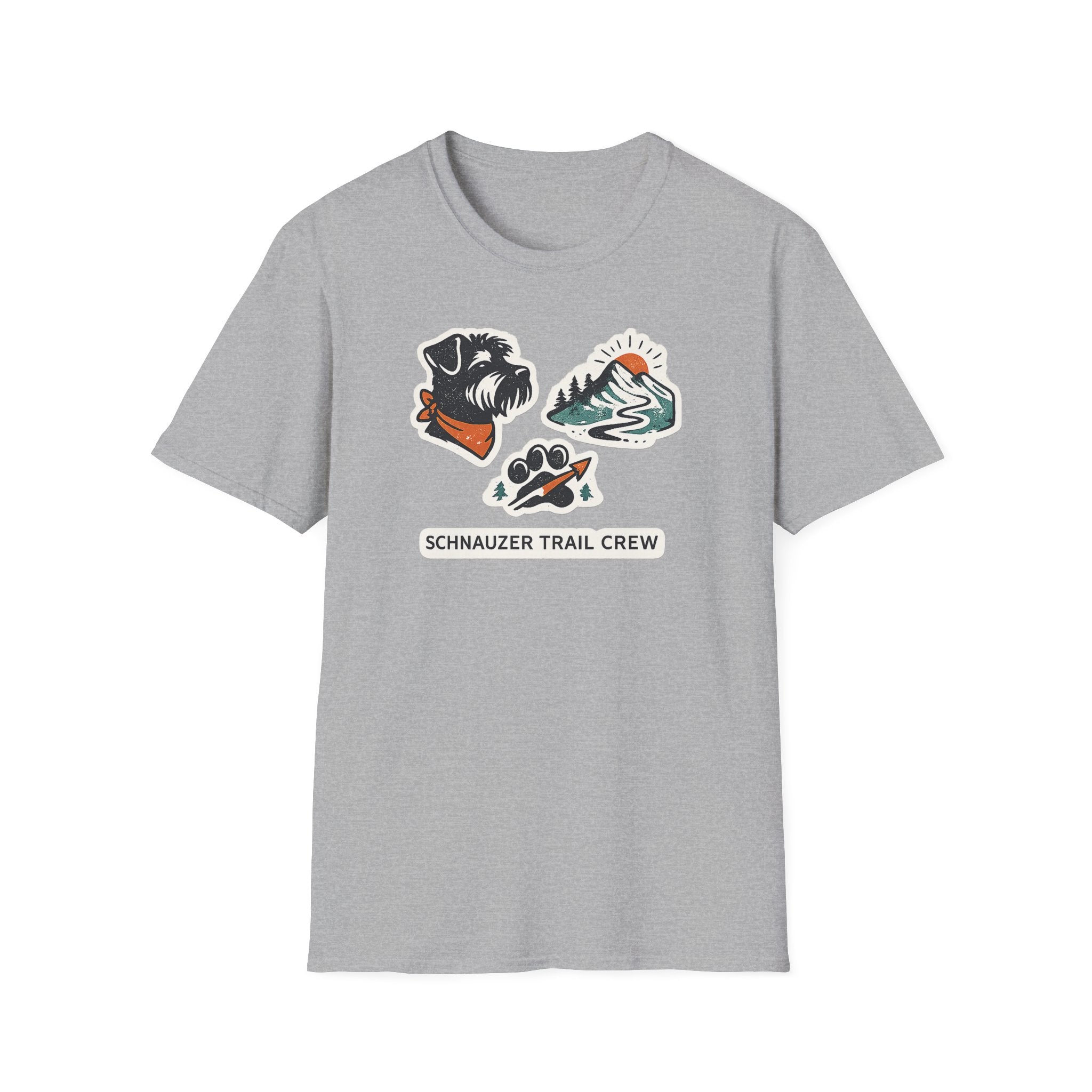 Schnauzer Trail Crew T-Shirt