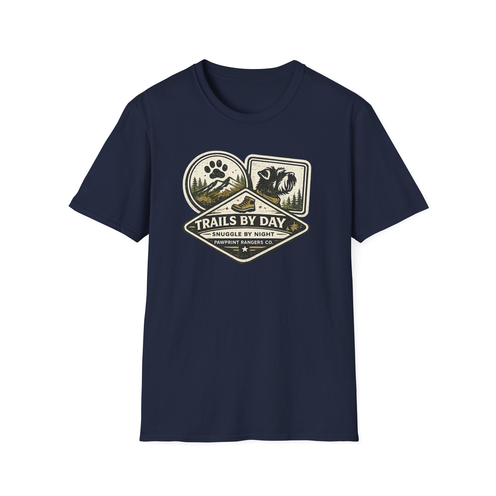 Trails By Day Snuggle By Night T-Shirt