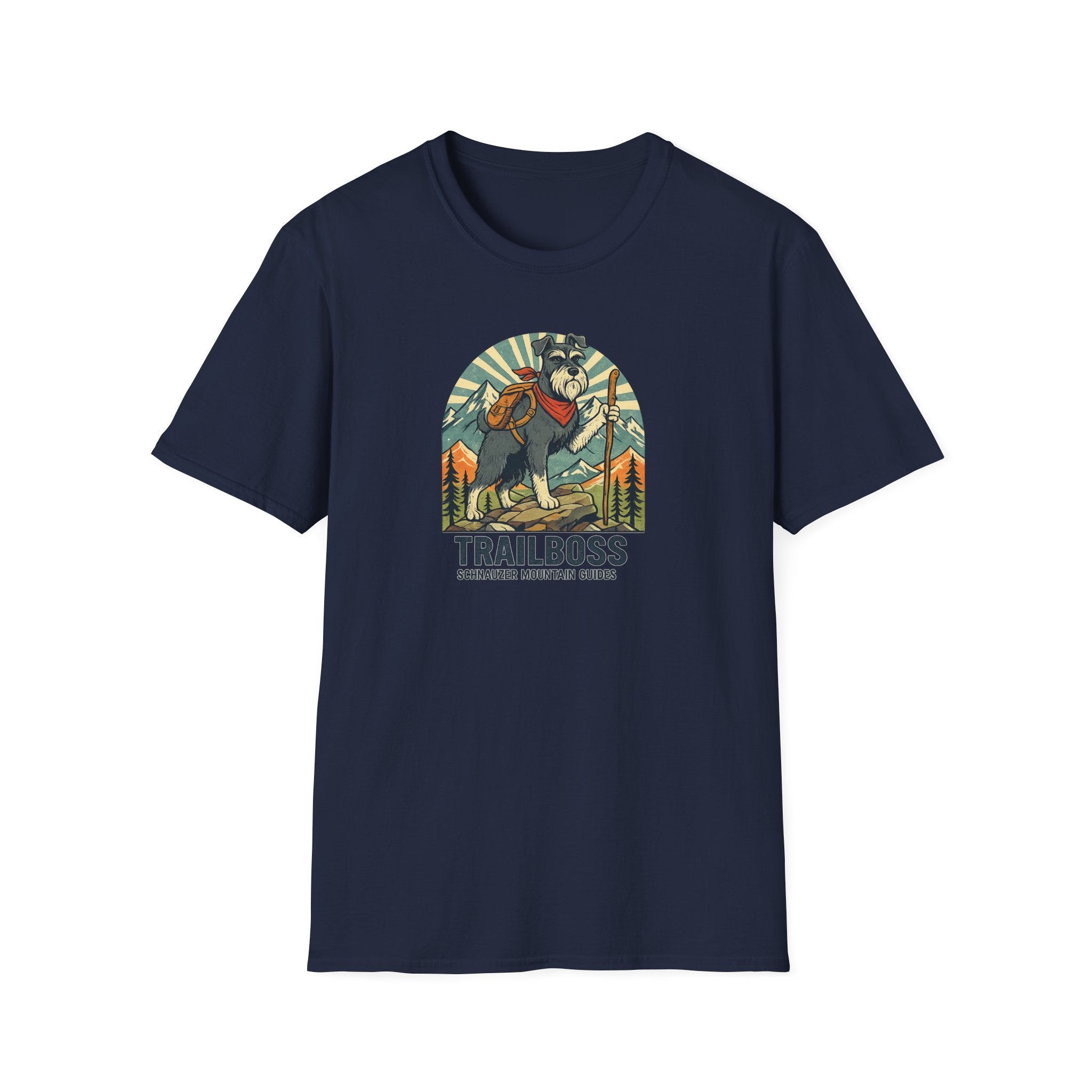 Trail Boss Mountain Schnauzer Guides T-Shirt