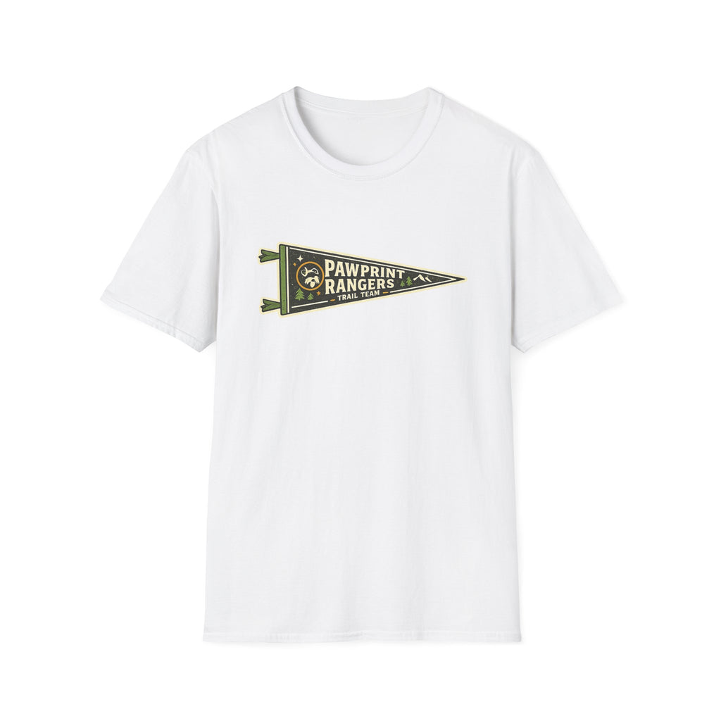 Pawprint Rangers Trail Team Banner T-Shirt