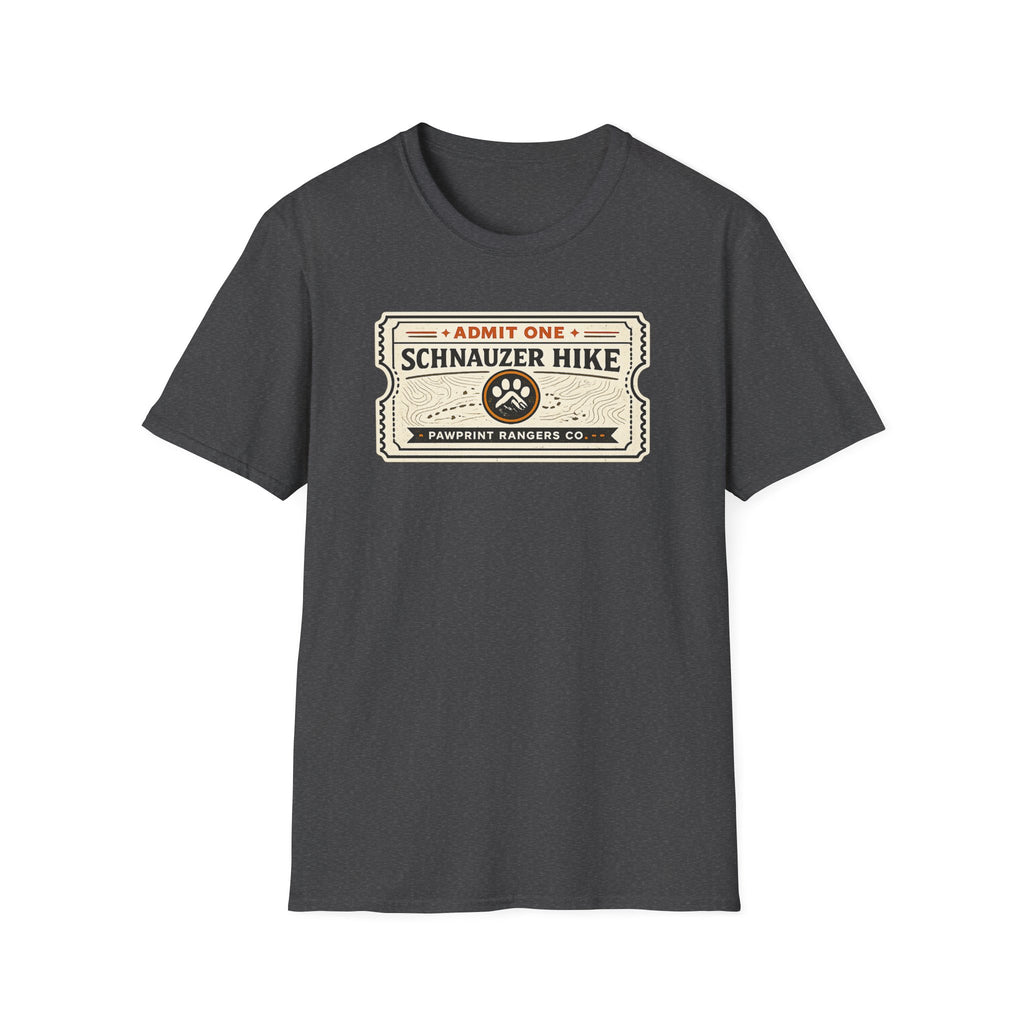 Admit One Schnauzer Hike T-Shirt