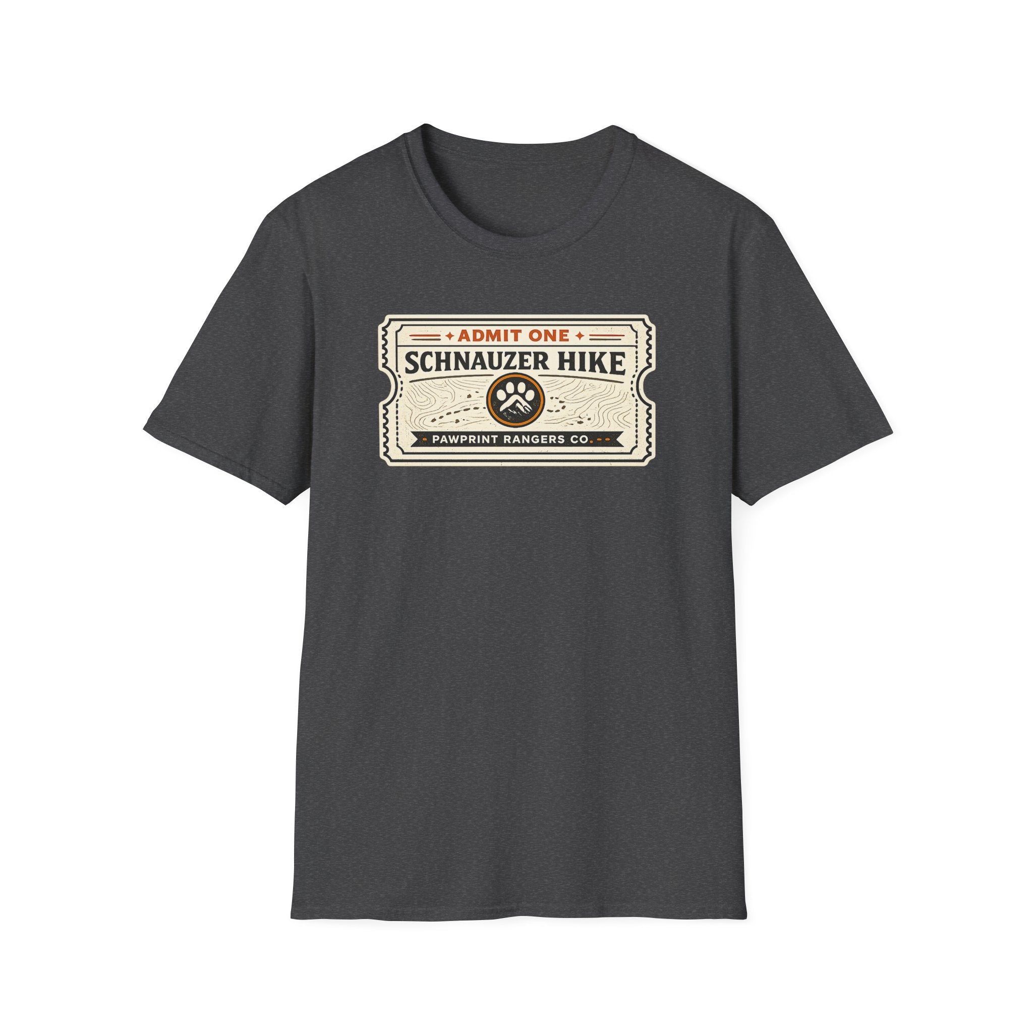 Admit One Schnauzer Hike T-Shirt
