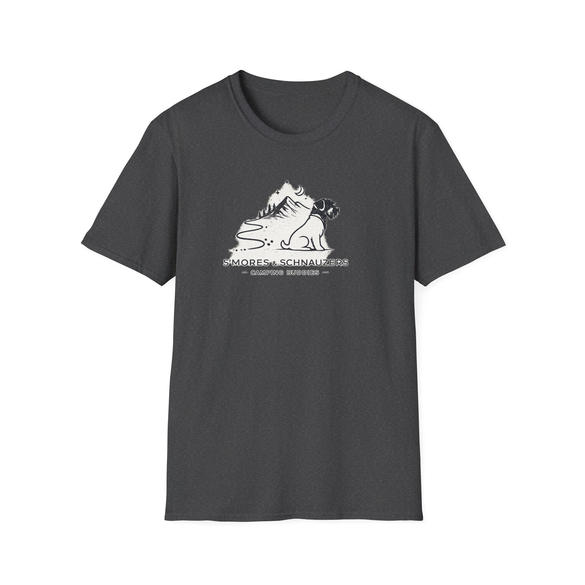 S 'Mores & Schnauzers Camping Buddies T-Shirt