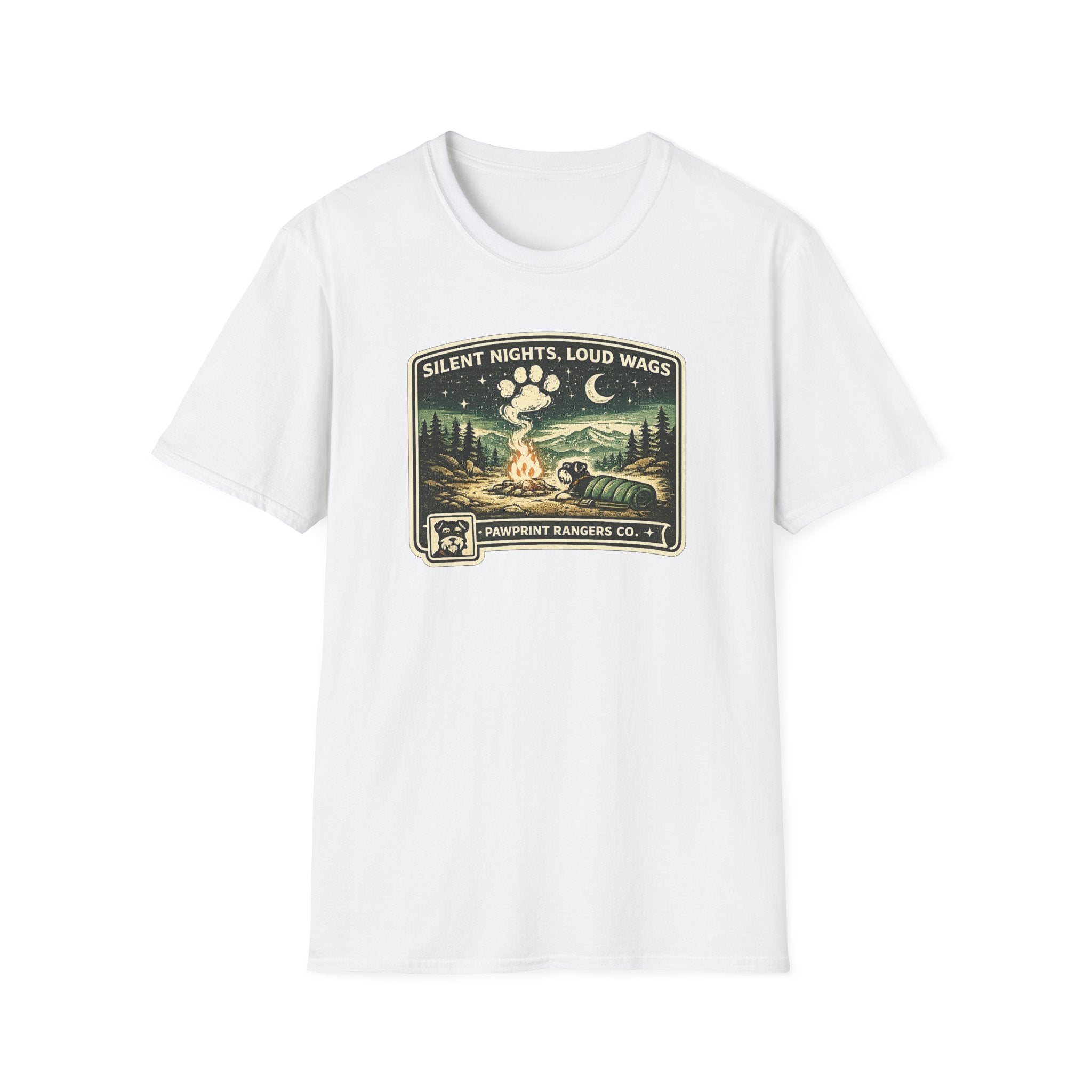 Silent Nights Loud Wags T-Shirt