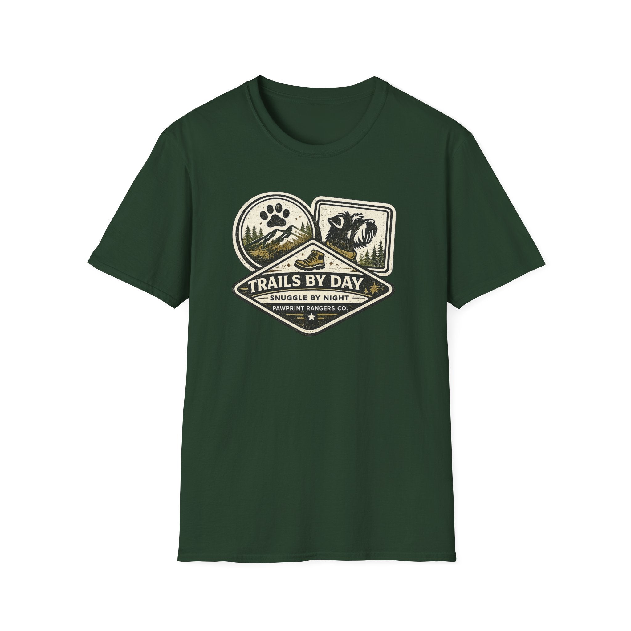 Trails By Day Snuggle By Night T-Shirt