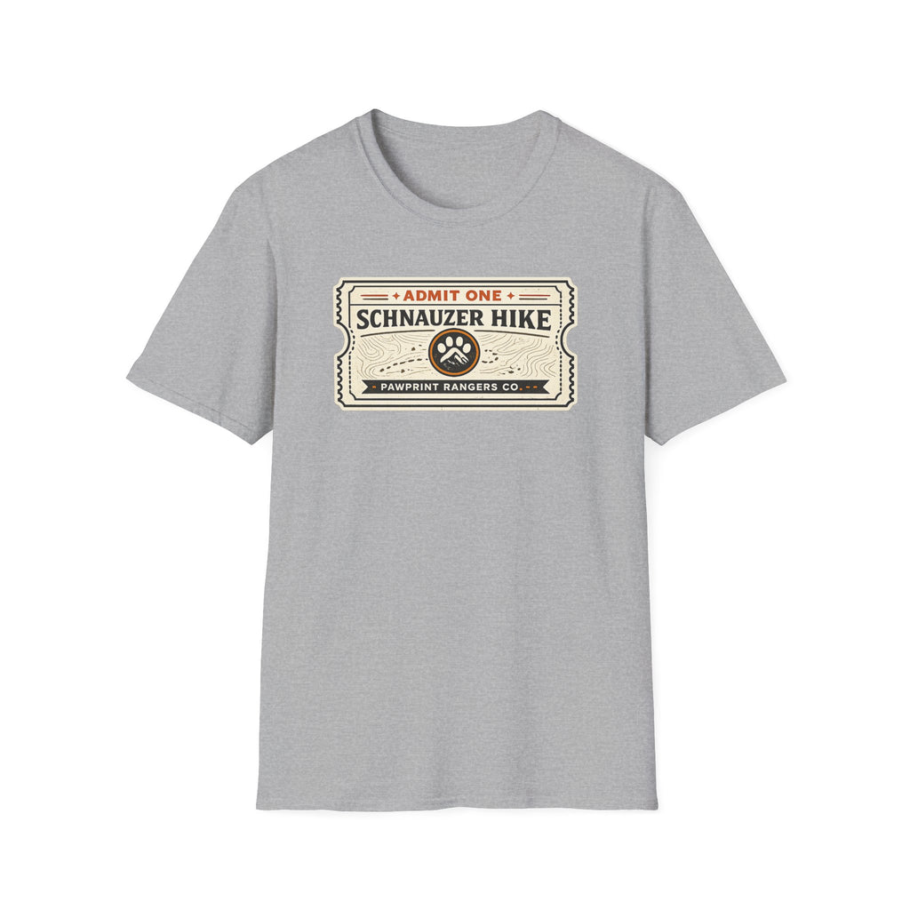 Admit One Schnauzer Hike T-Shirt