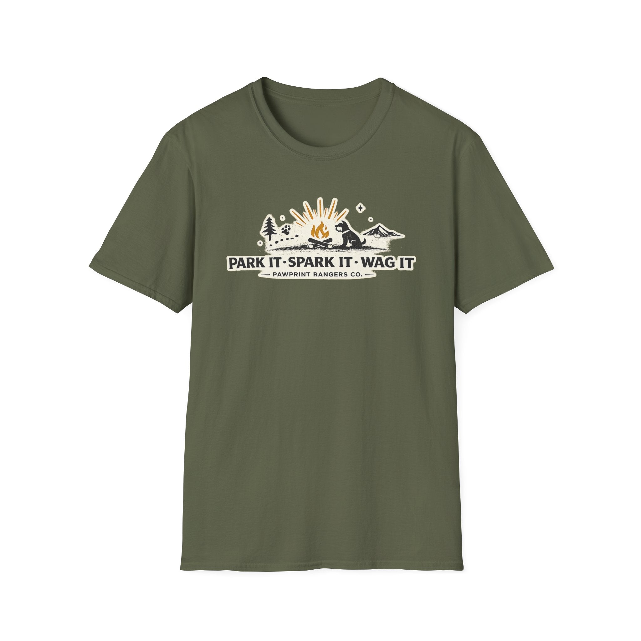 Park It Spark It Wag It T-Shirt