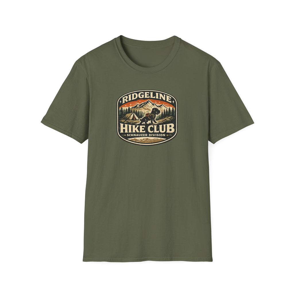 Ridgeline Hike Club Schnauzer Division T-Shirt
