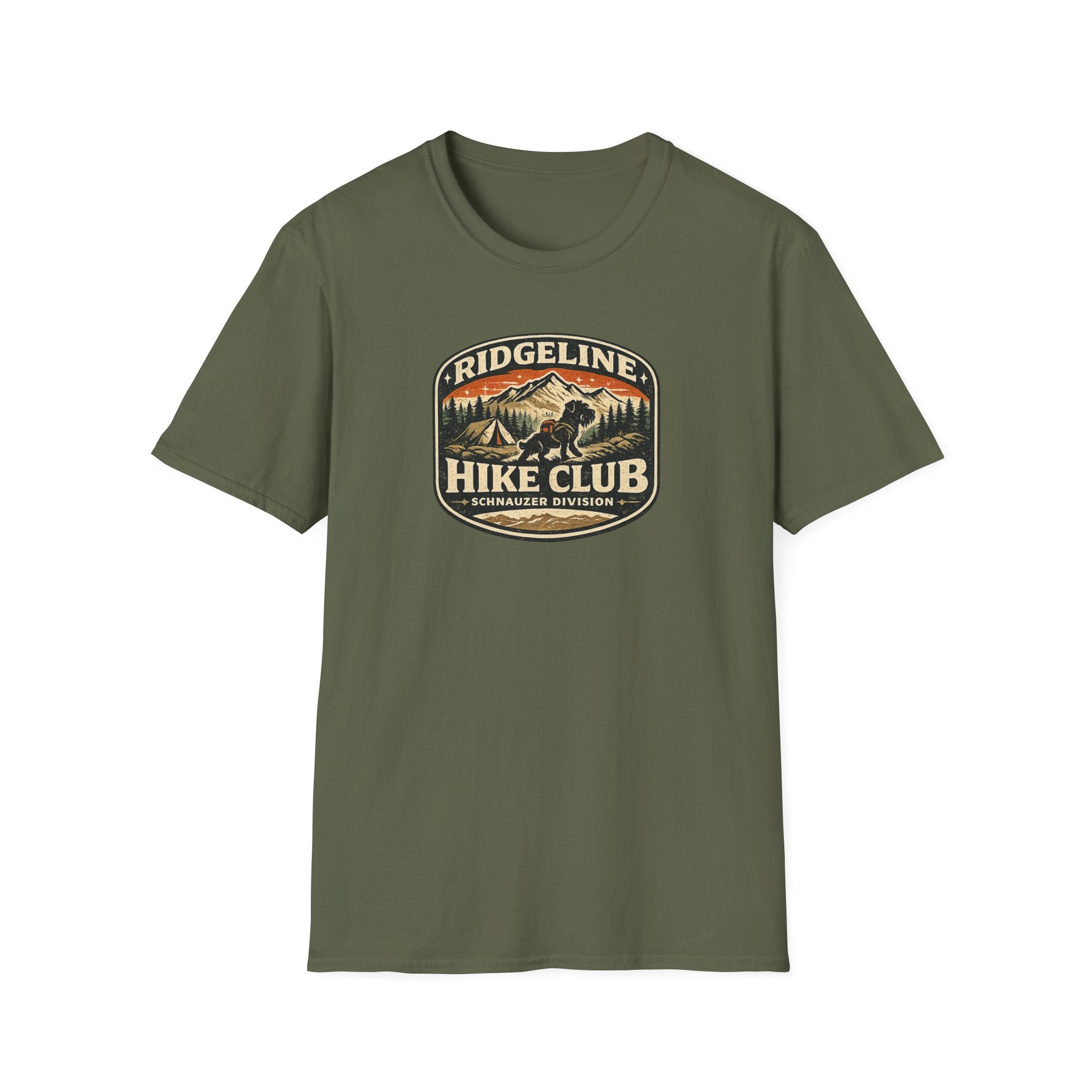 Ridgeline Hike Club Schnauzer Division T-Shirt