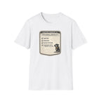 Pawprint Rangers Co. Trailhead Checklist T-Shirt