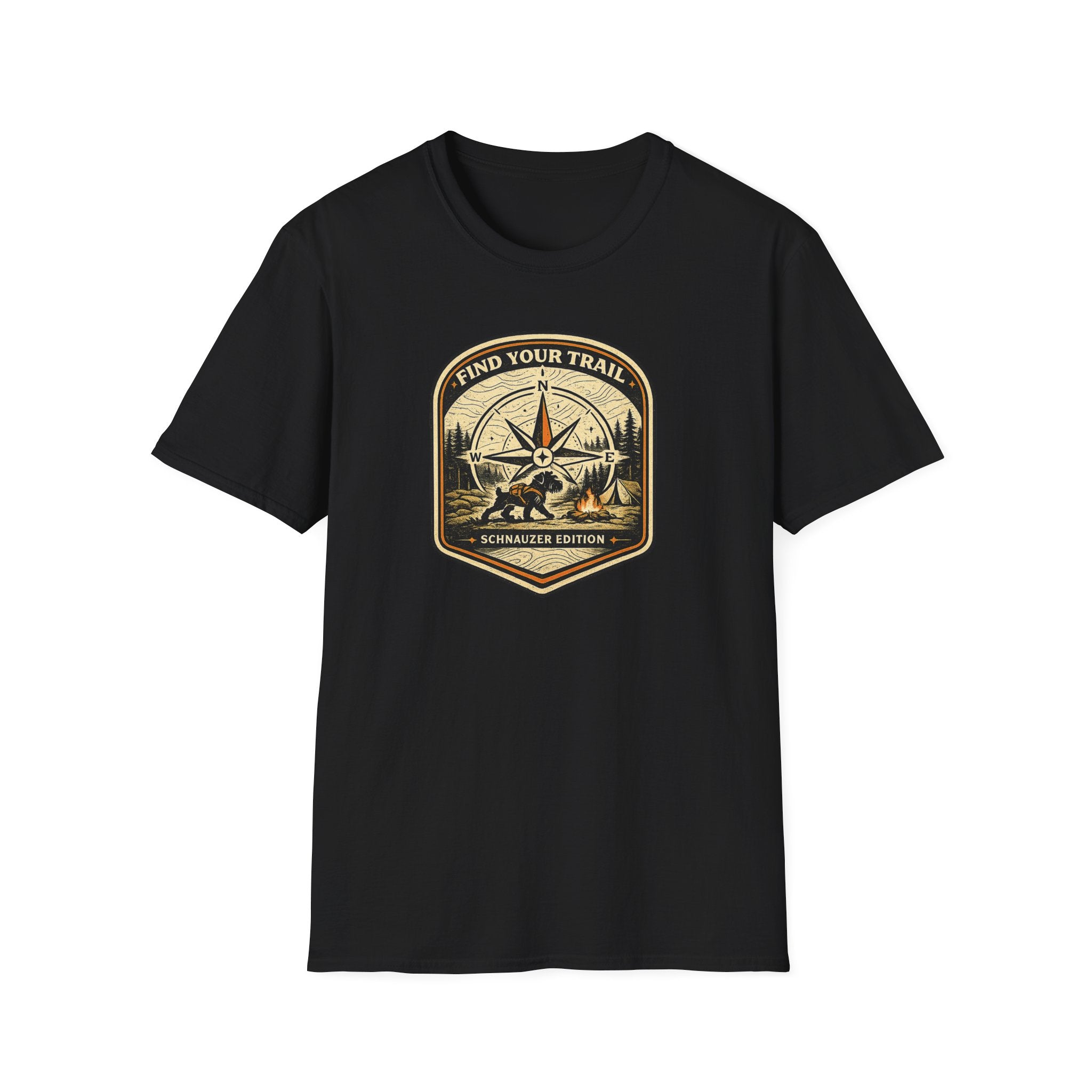Find Your Trail Schnauzer Edition T-Shirt
