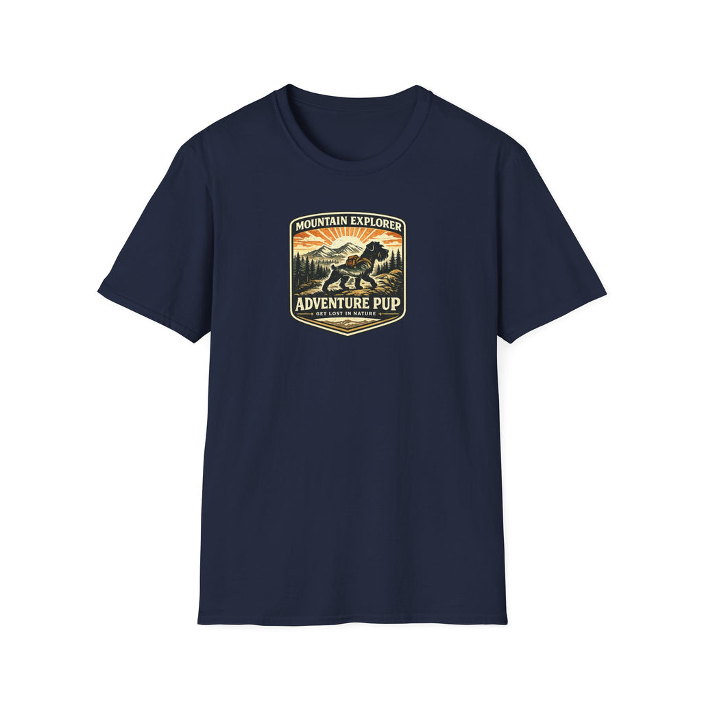 Mountain Explorer Adventure Pup Get Lost In Nature T-Shirt