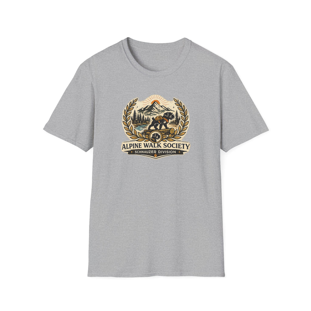 Alpine Walk Society Schnauzer Division T-Shirt