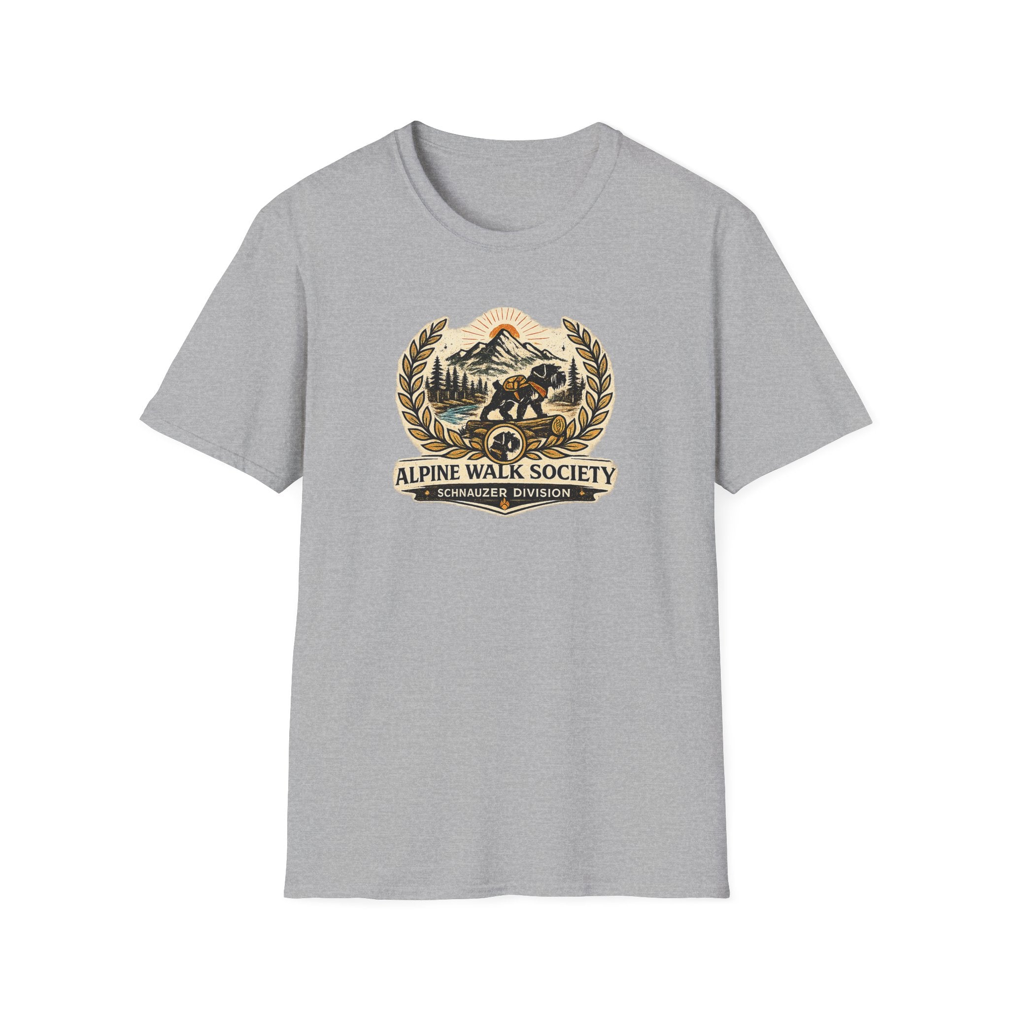 Alpine Walk Society Schnauzer Division T-Shirt