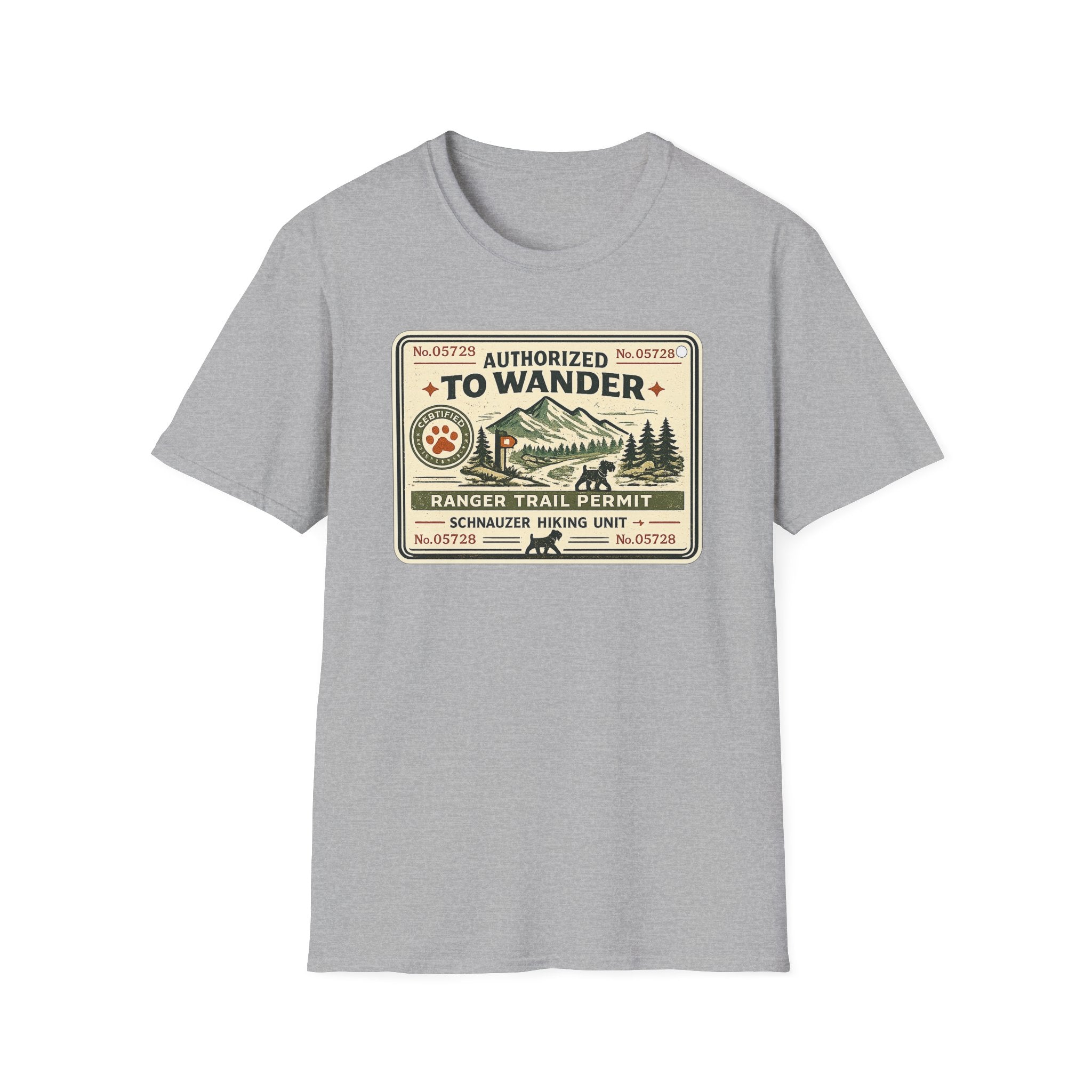Authorized To Wander T-Shirt