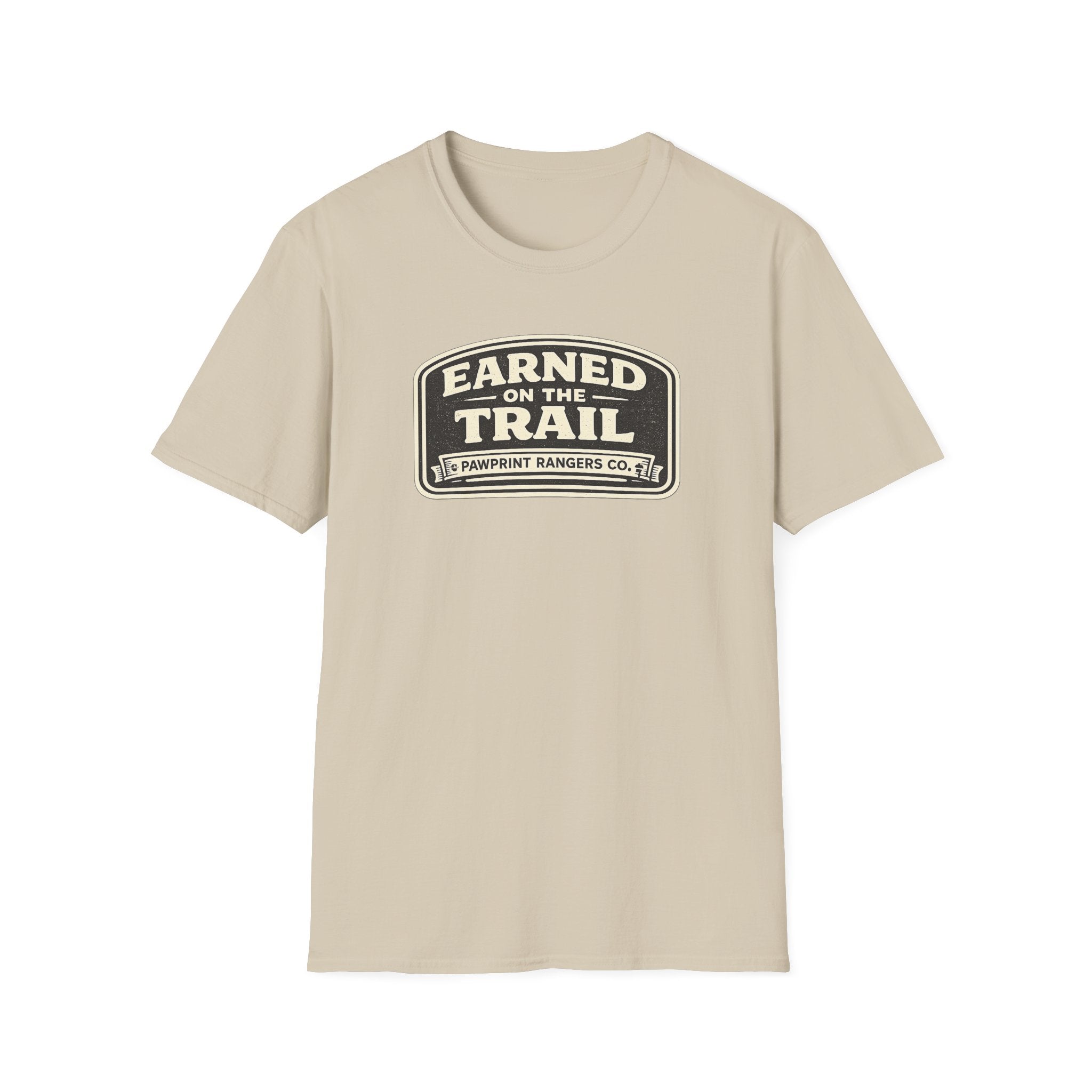Earned On The Trail Pawprint Rangers T-Shirt