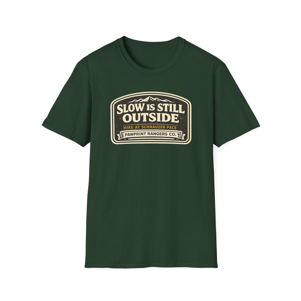 Slow Is Still Outside Pawprint Rangers T-Shirt