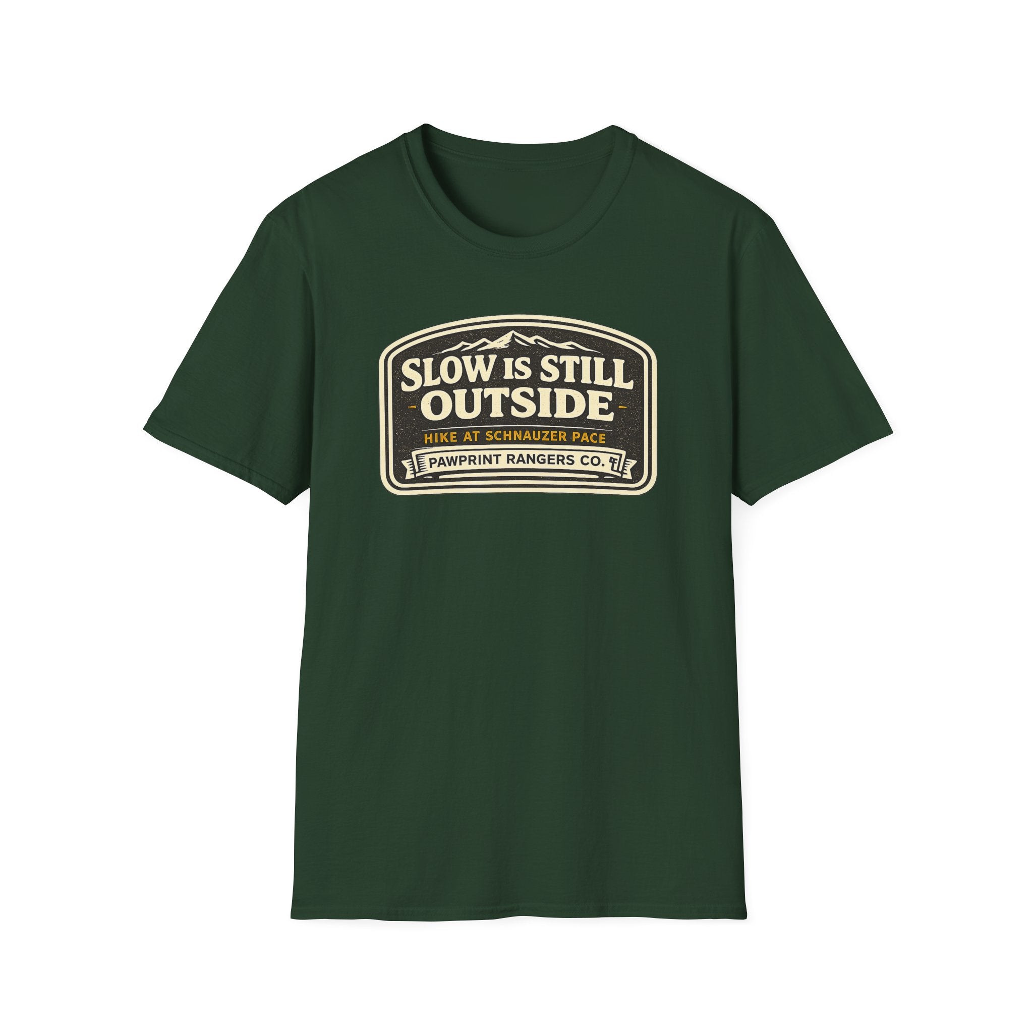 Slow Is Still Outside Pawprint Rangers T-Shirt