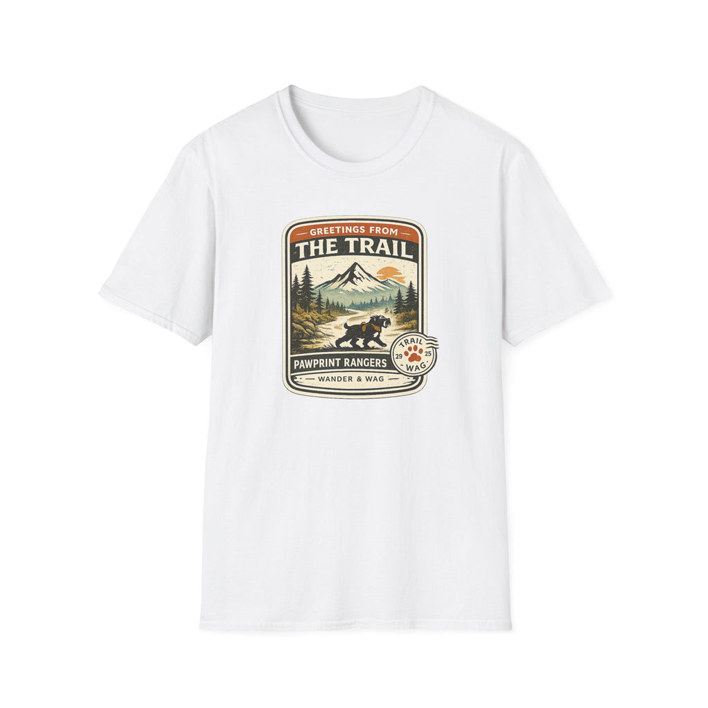 Greetings From The Trail Wander & Wag T-Shirt