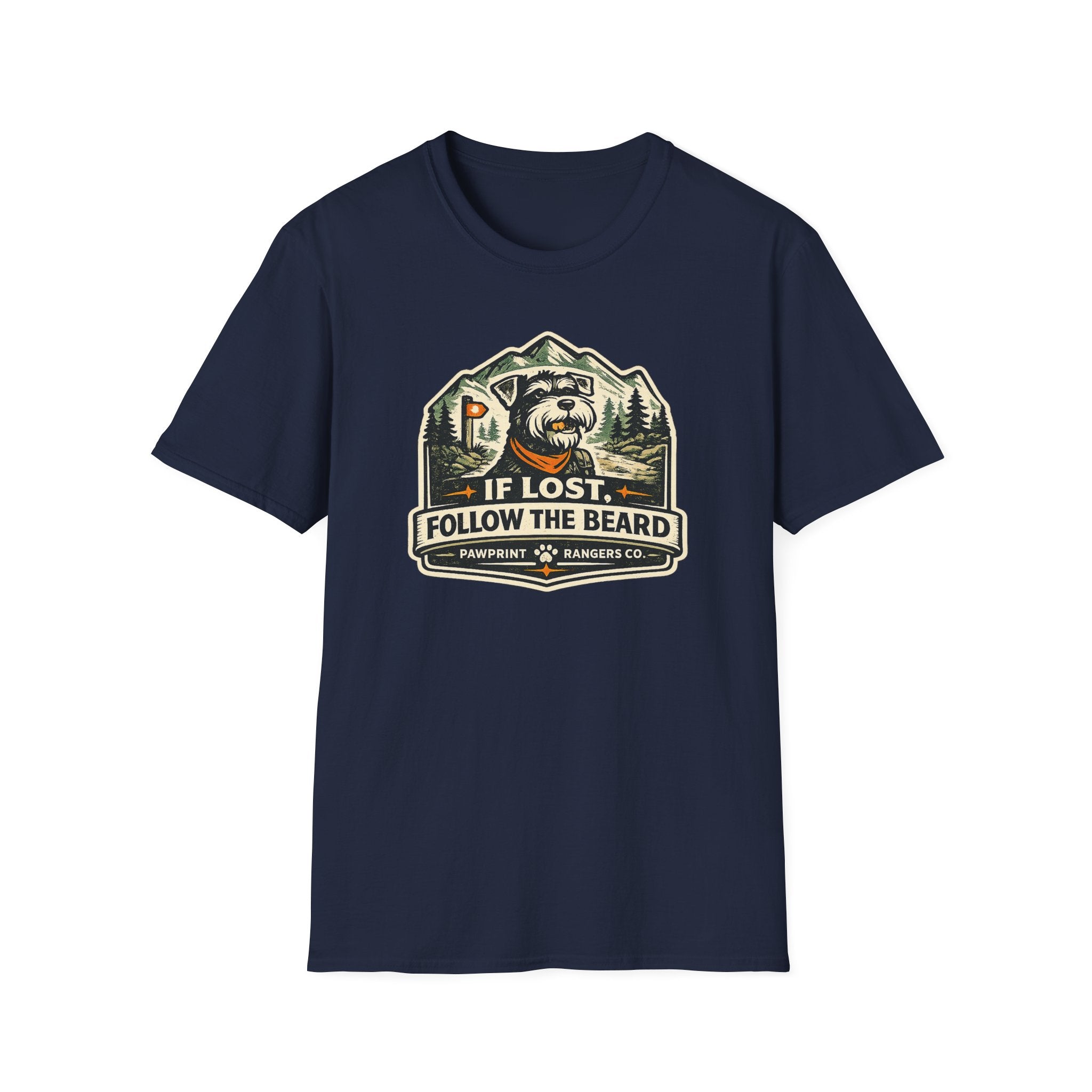 If Lost Follow The Beard T-Shirt