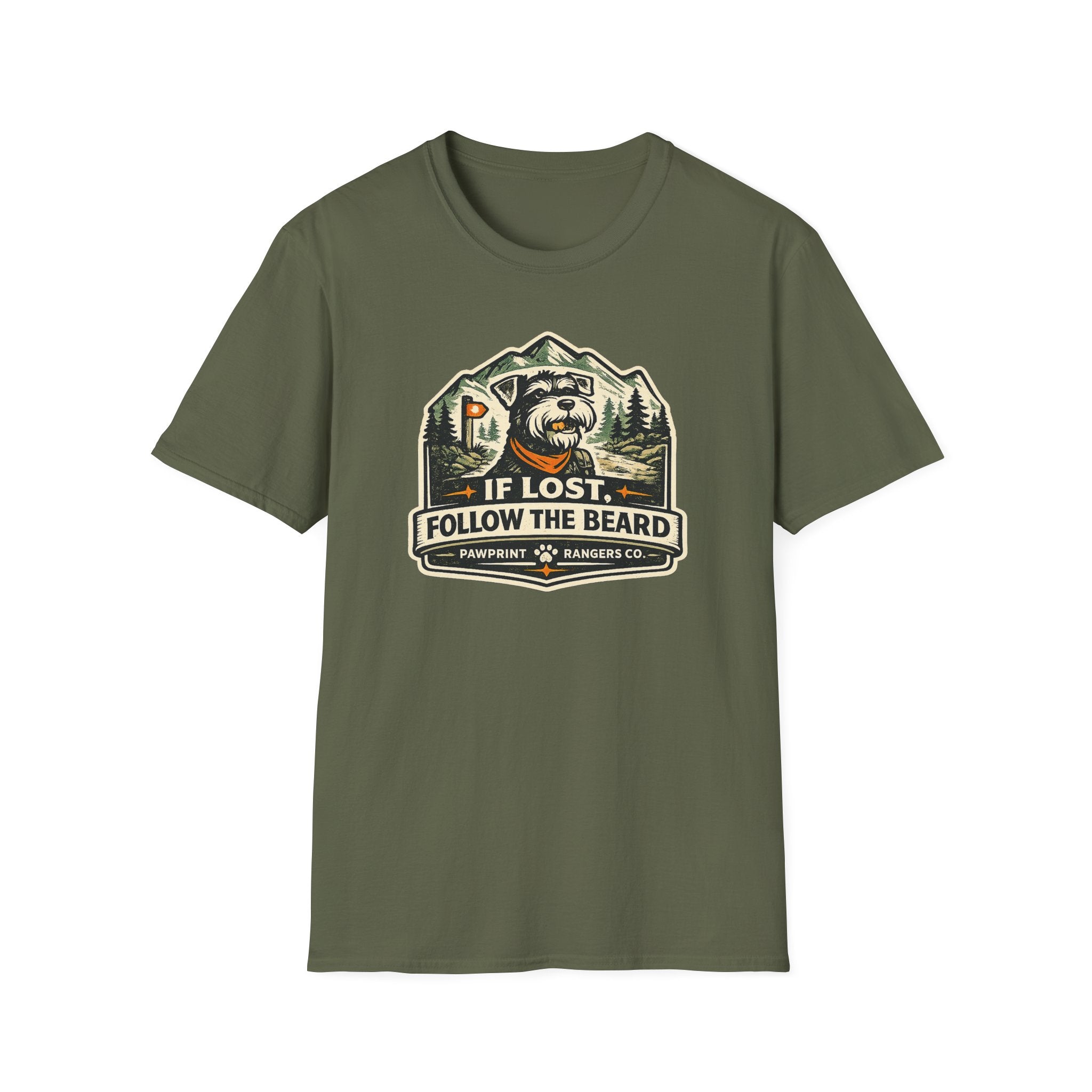If Lost Follow The Beard T-Shirt