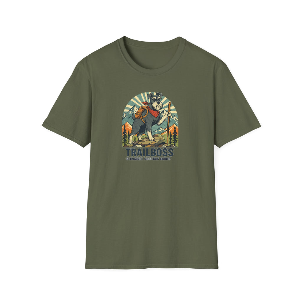 Trail Boss Mountain Schnauzer Guides T-Shirt