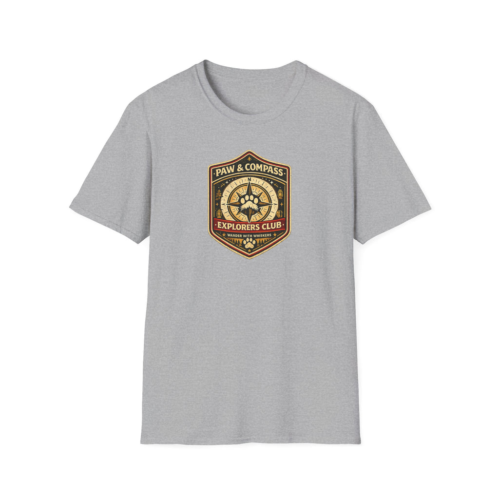 Paw & Compass Explorers Club T-Shirt