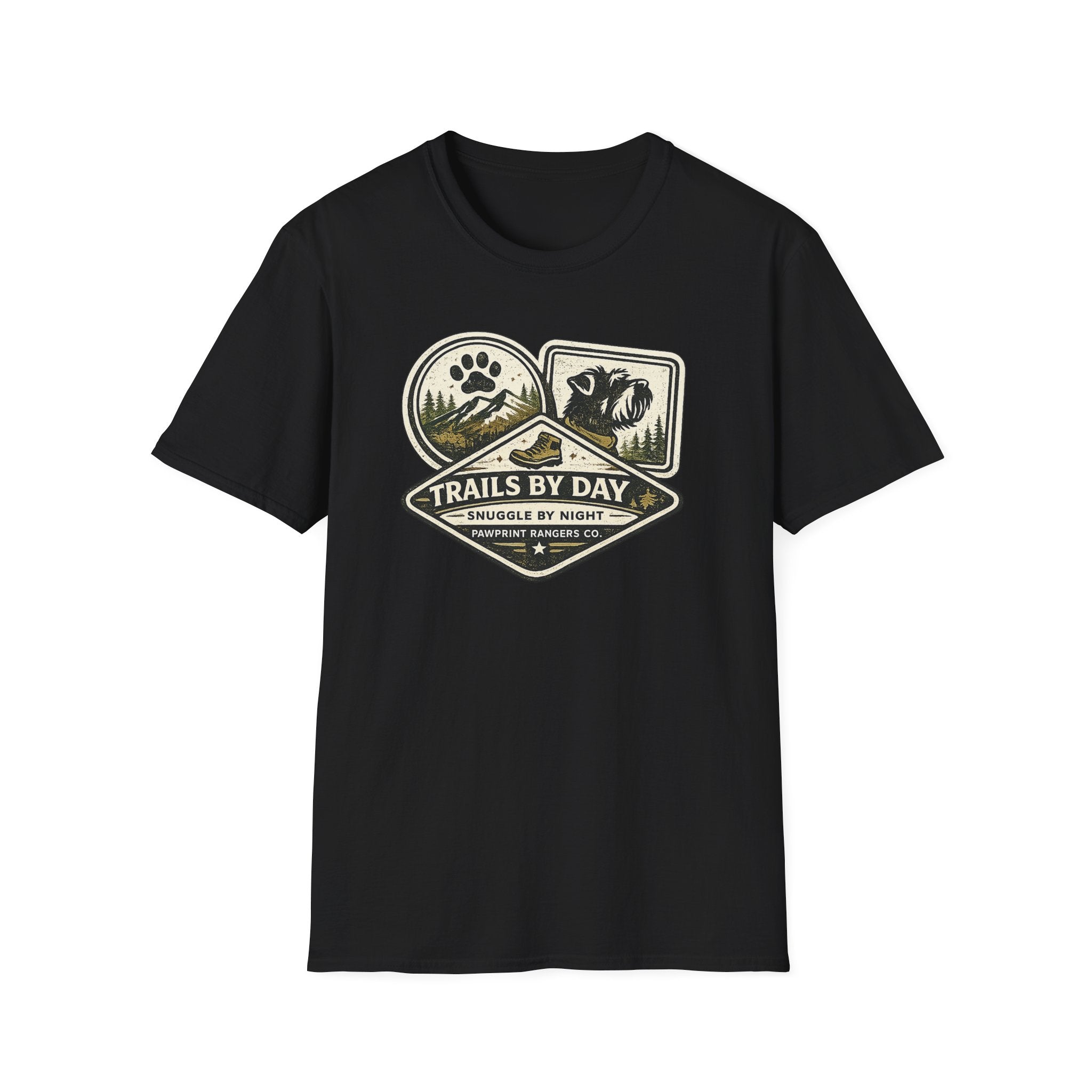 Trails By Day Snuggle By Night T-Shirt