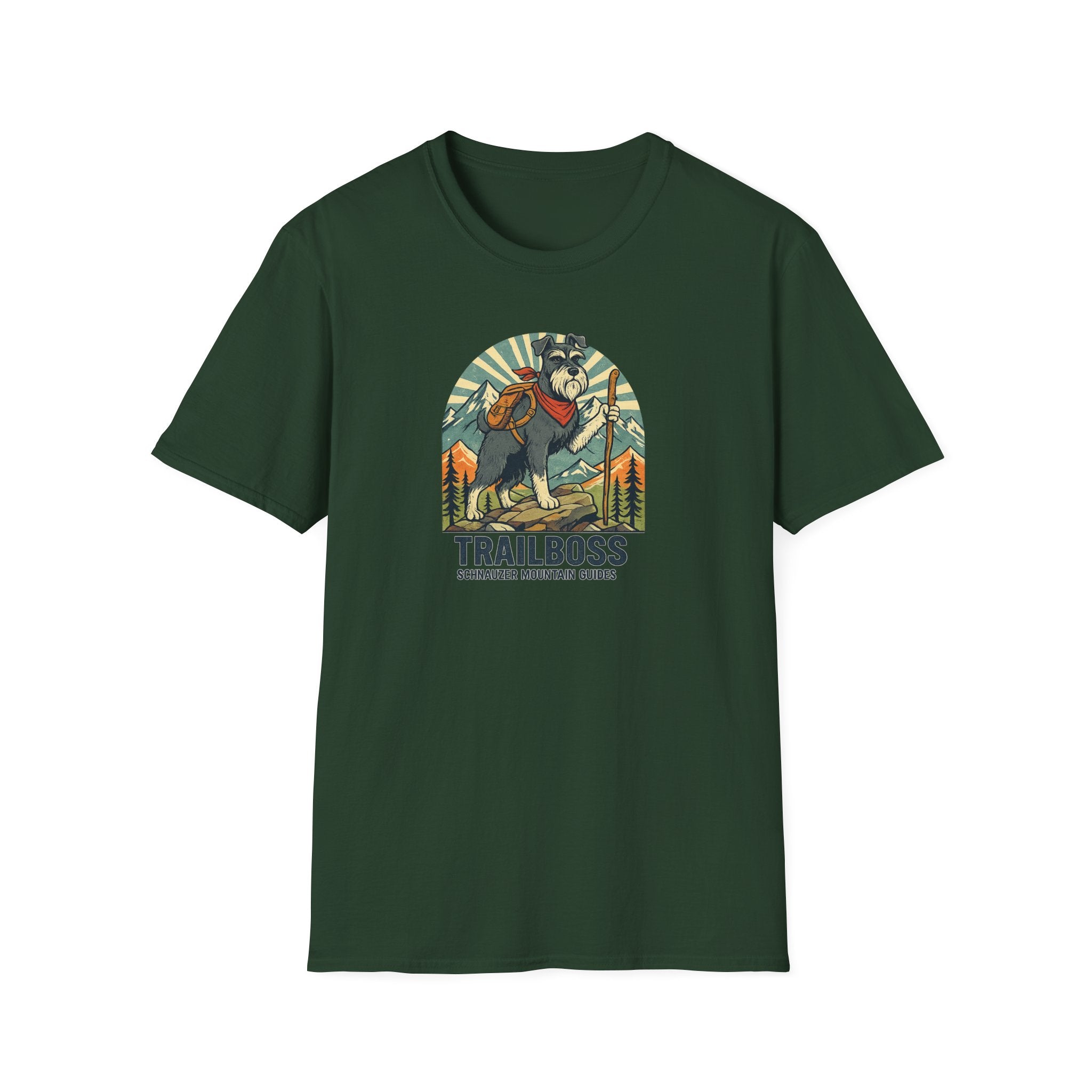 Trail Boss Mountain Schnauzer Guides T-Shirt