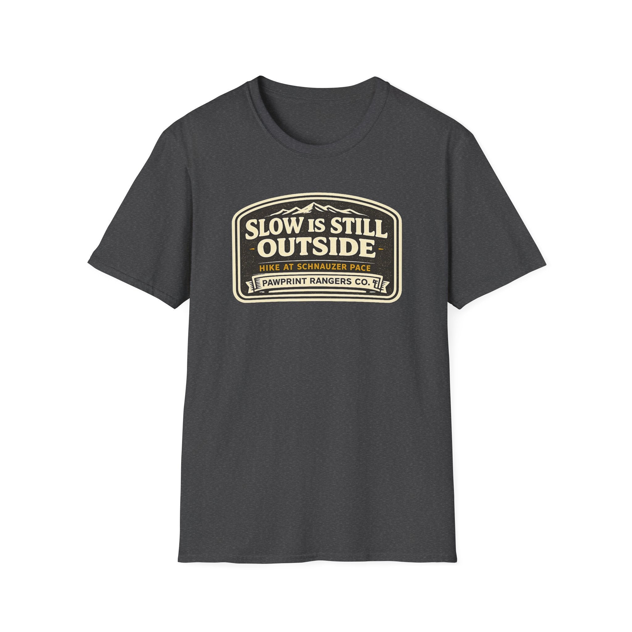 Slow Is Still Outside Pawprint Rangers T-Shirt