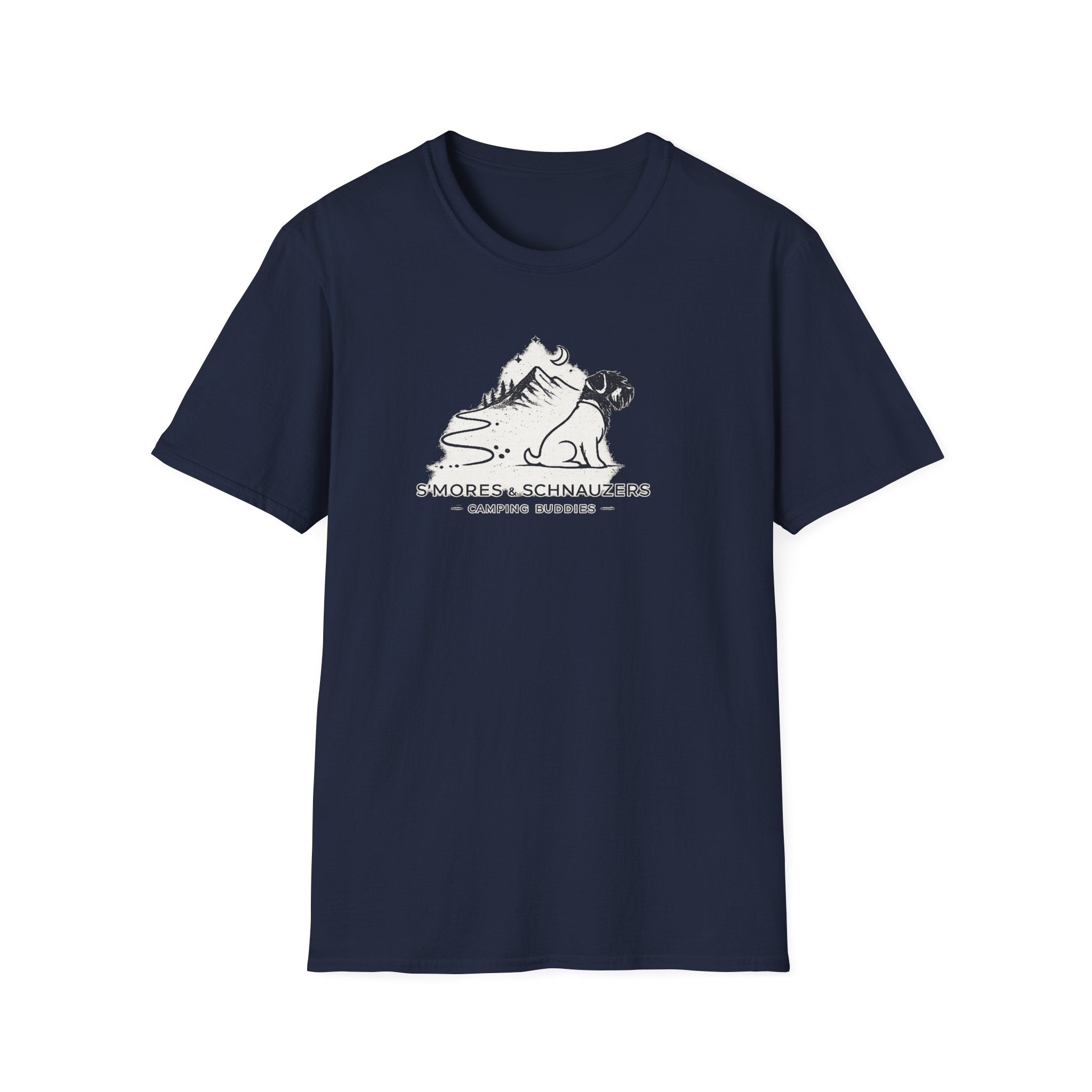S 'Mores & Schnauzers Camping Buddies T-Shirt