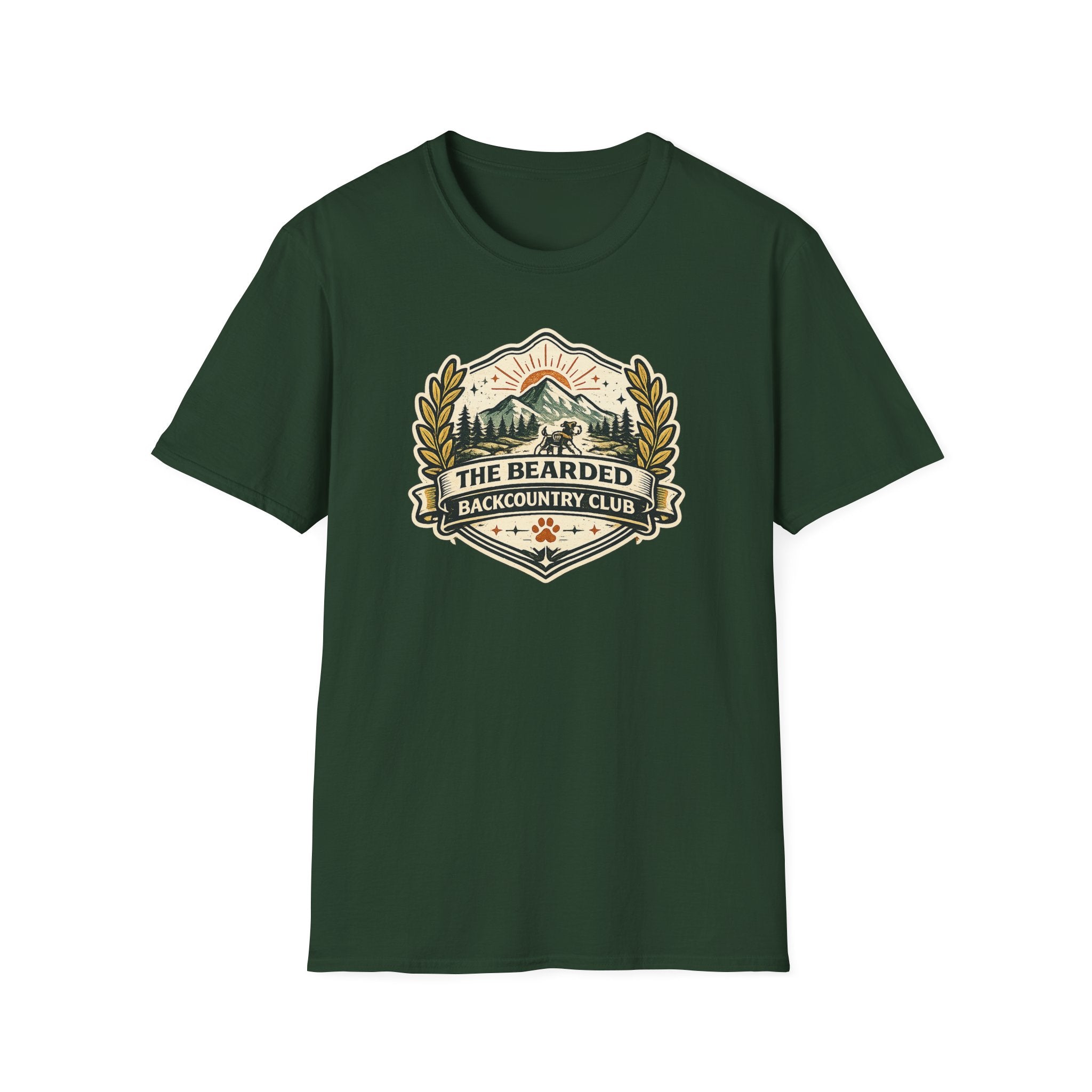 The Bearded Back Country Club T-Shirt