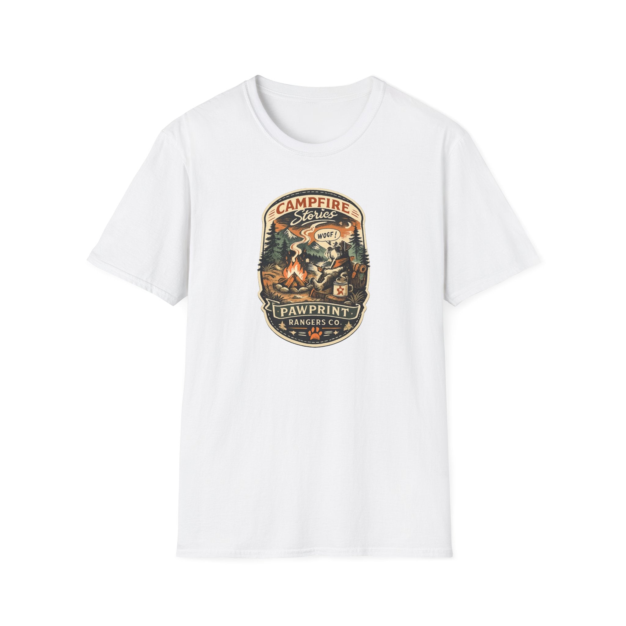 Campfire Stories Pawprint Rangers Co. T-Shirt