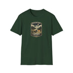 Trails By Day Campfires By Night Schnauzer Crew T-Shirt