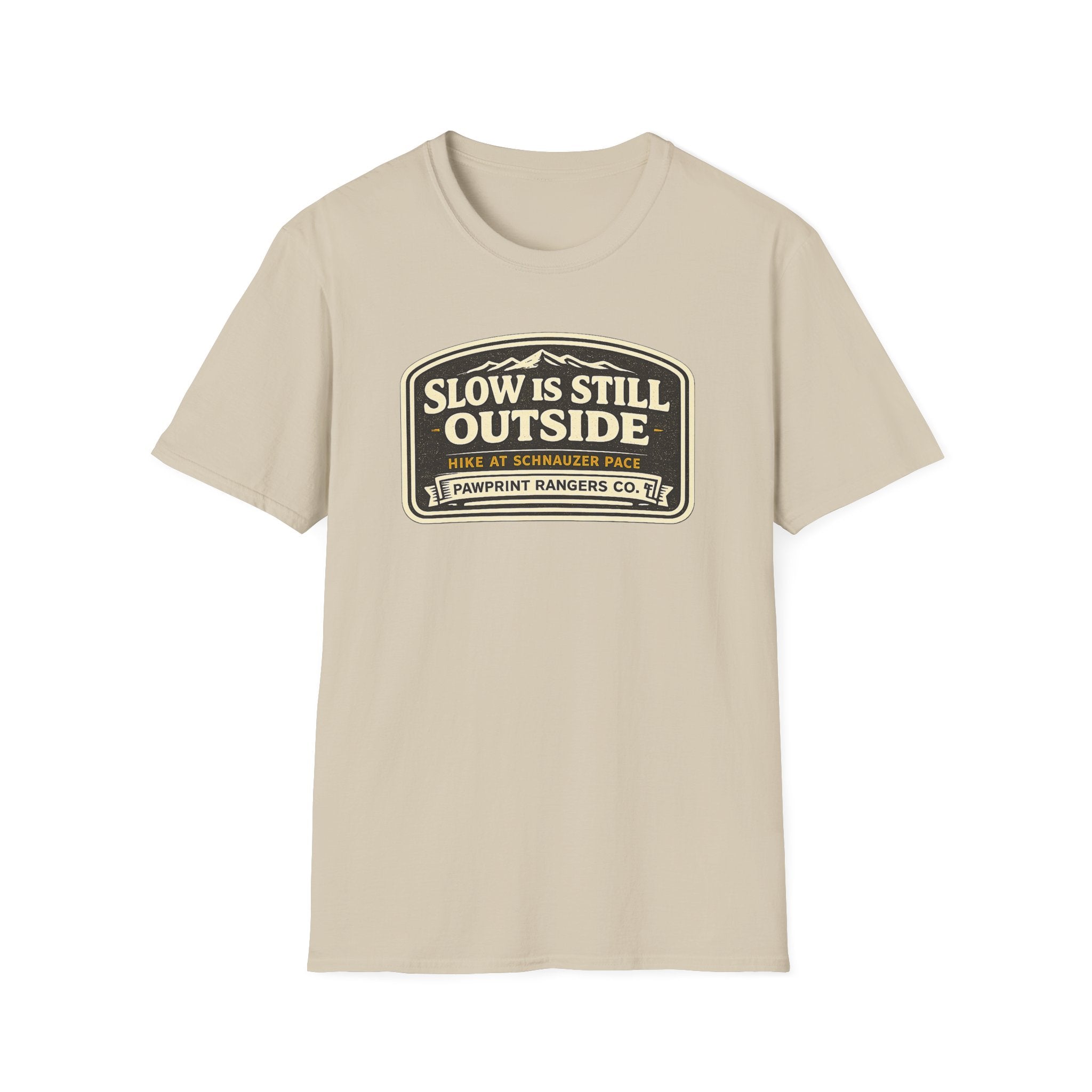 Slow Is Still Outside Pawprint Rangers T-Shirt