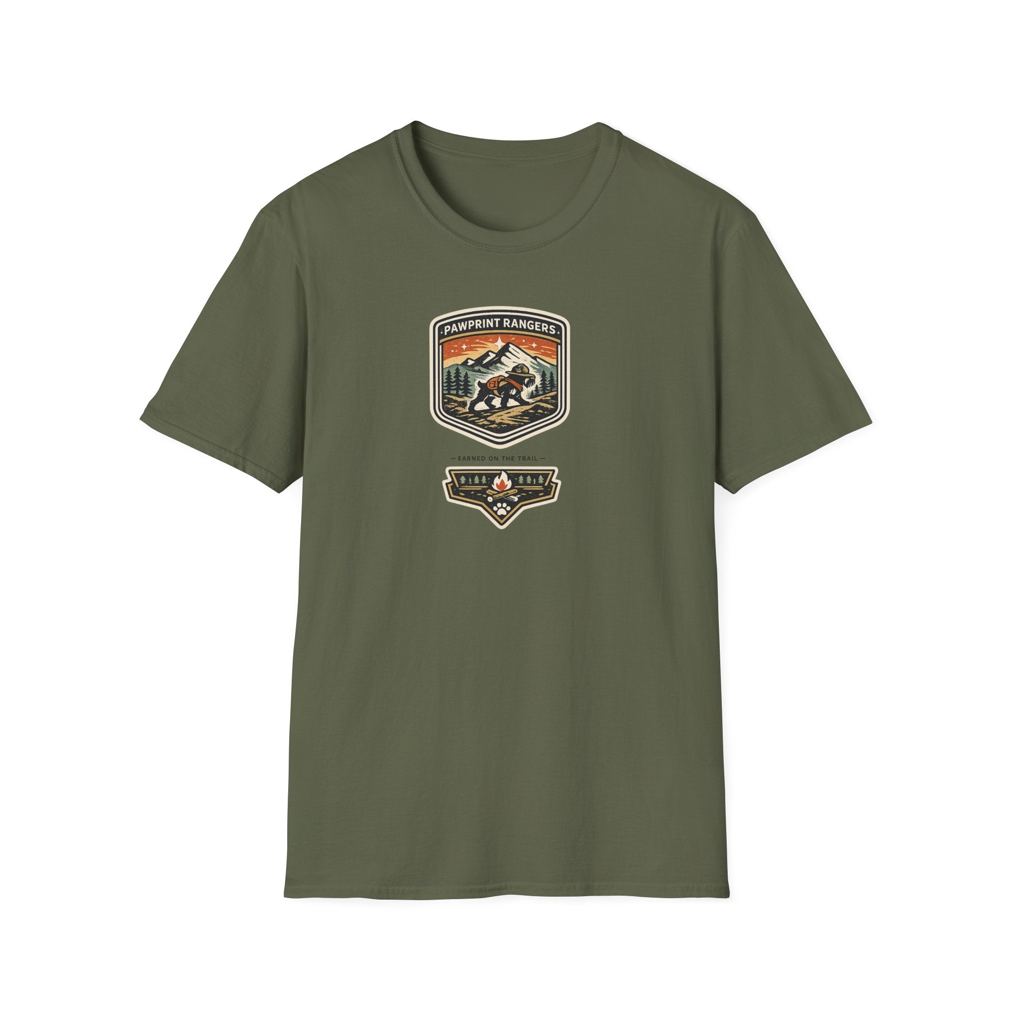Pawprint Rangers Earned On The Trail T-Shirt