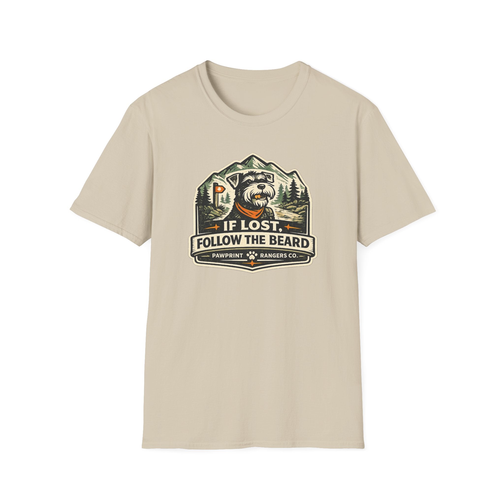 If Lost Follow The Beard T-Shirt
