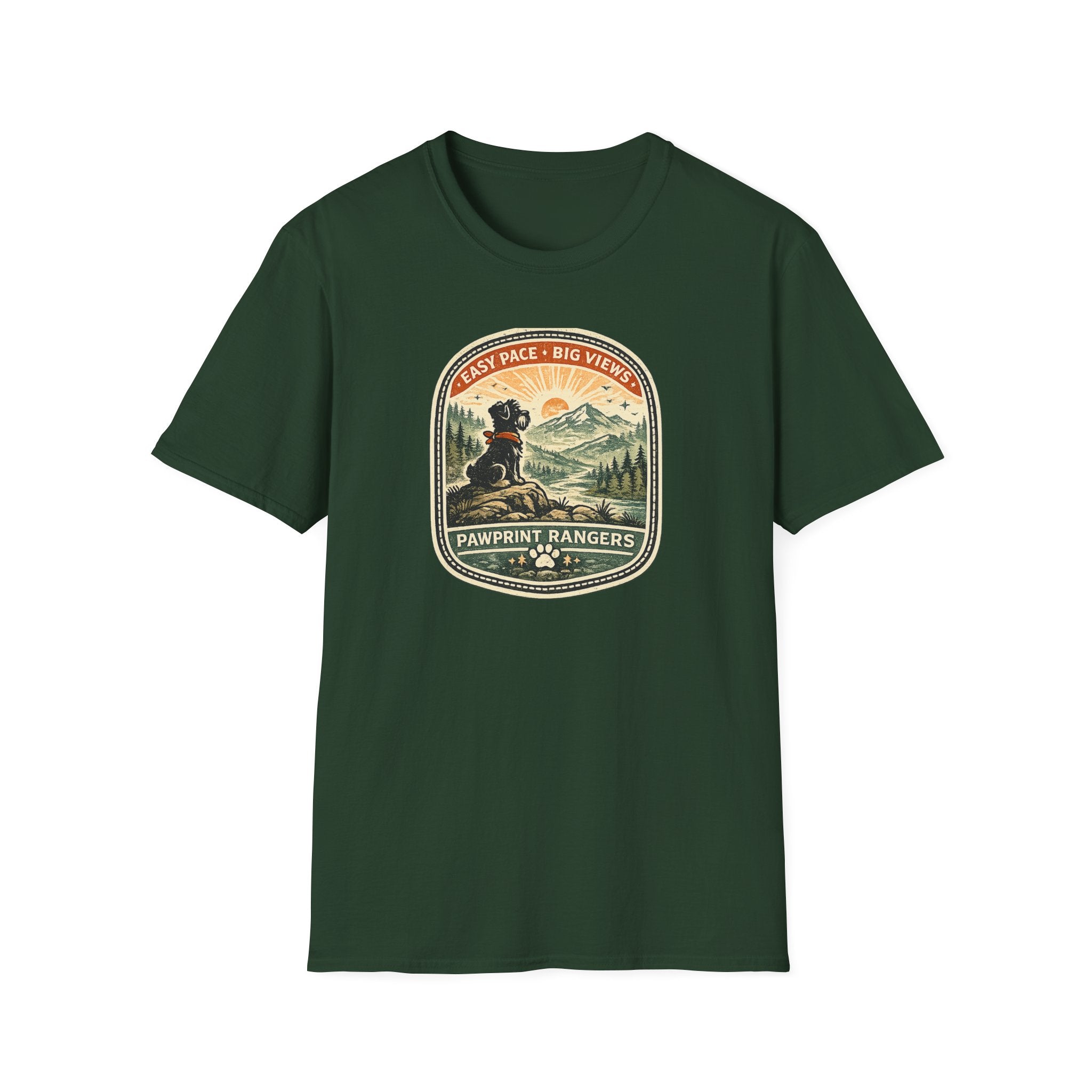 Easy Pace Big Views Pawprint Rangers T-Shirt