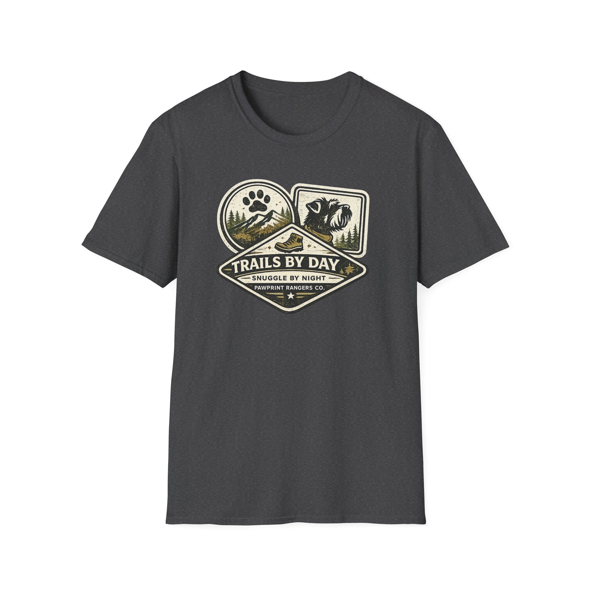 Trails By Day Snuggle By Night T-Shirt