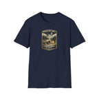 Trails By Day Campfires By Night Schnauzer Crew T-Shirt