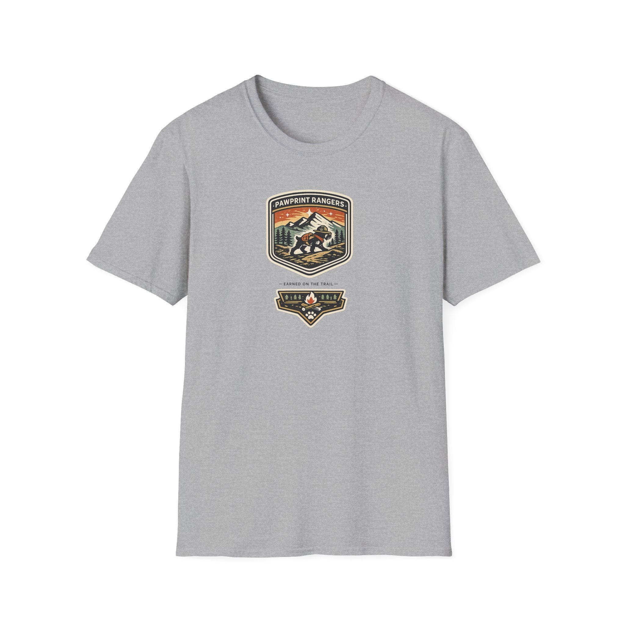 Pawprint Rangers Earned On The Trail T-Shirt