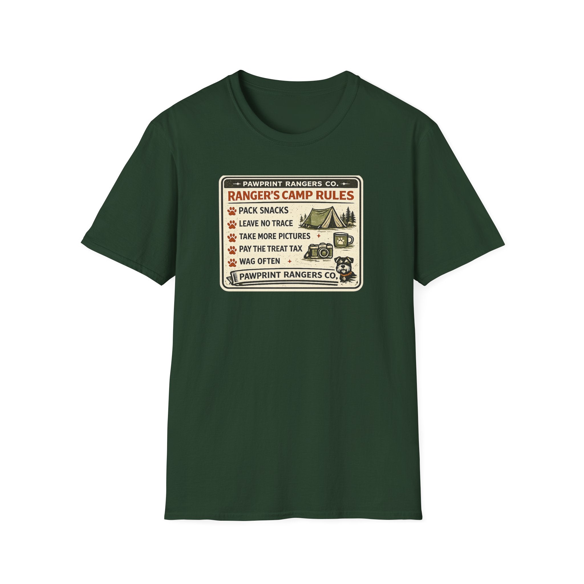Ranger's Camp Rules T-Shirt