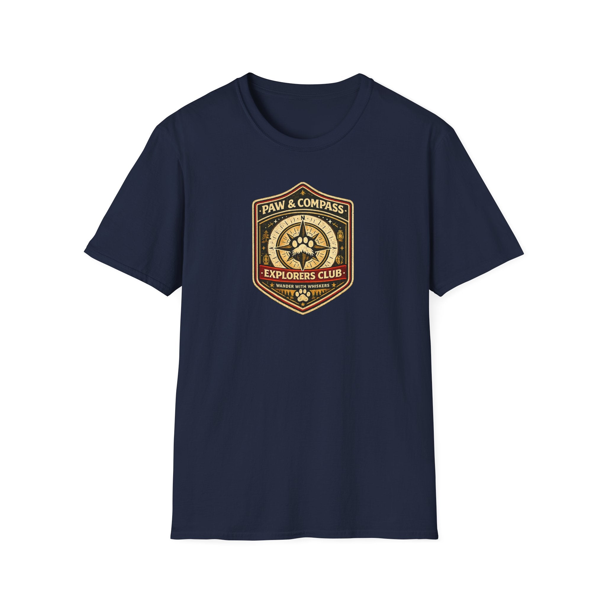 Paw & Compass Explorers Club T-Shirt