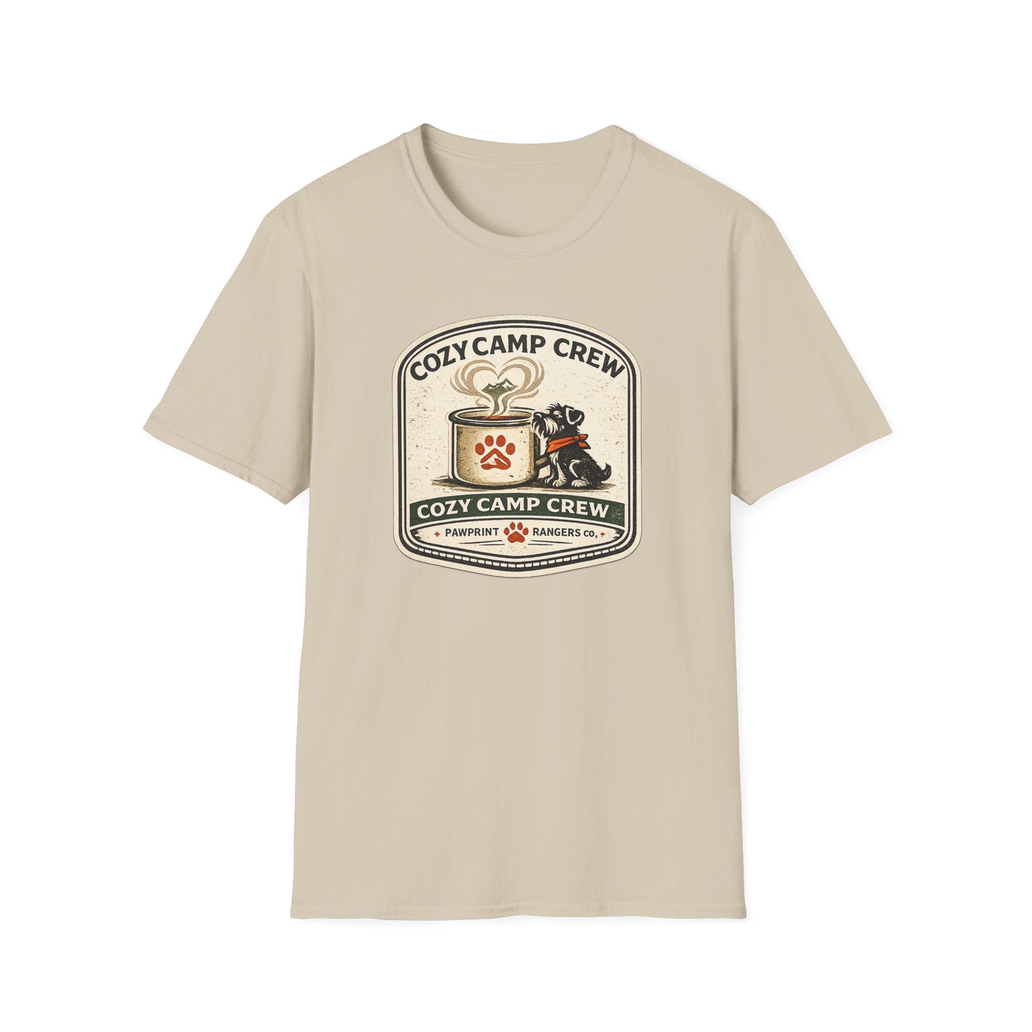 Cozy Camp Crew Pawprint Rangers Co. T-Shirt