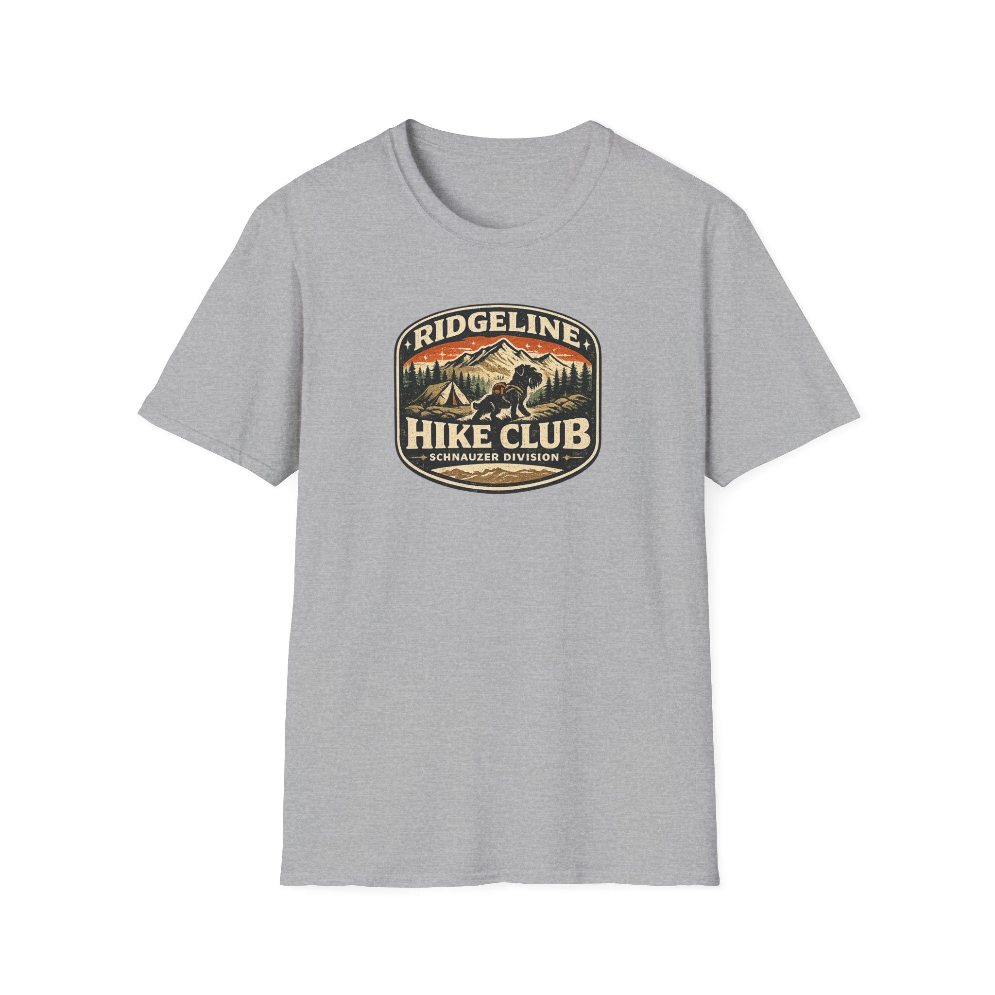 Ridgeline Hike Club Schnauzer Division T-Shirt